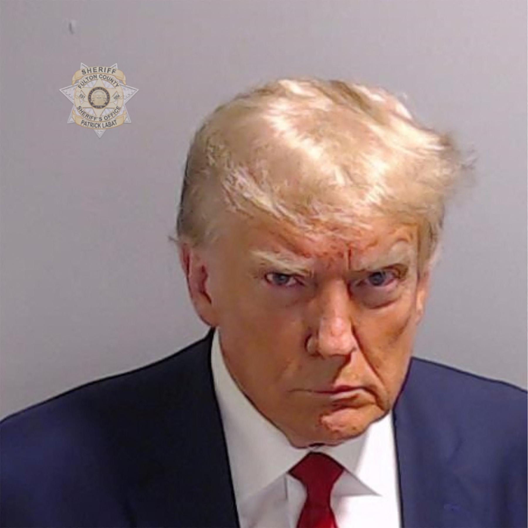 Donald Trump's Mugshot Weight And Height Has X Users Spitting Out Their Beverages