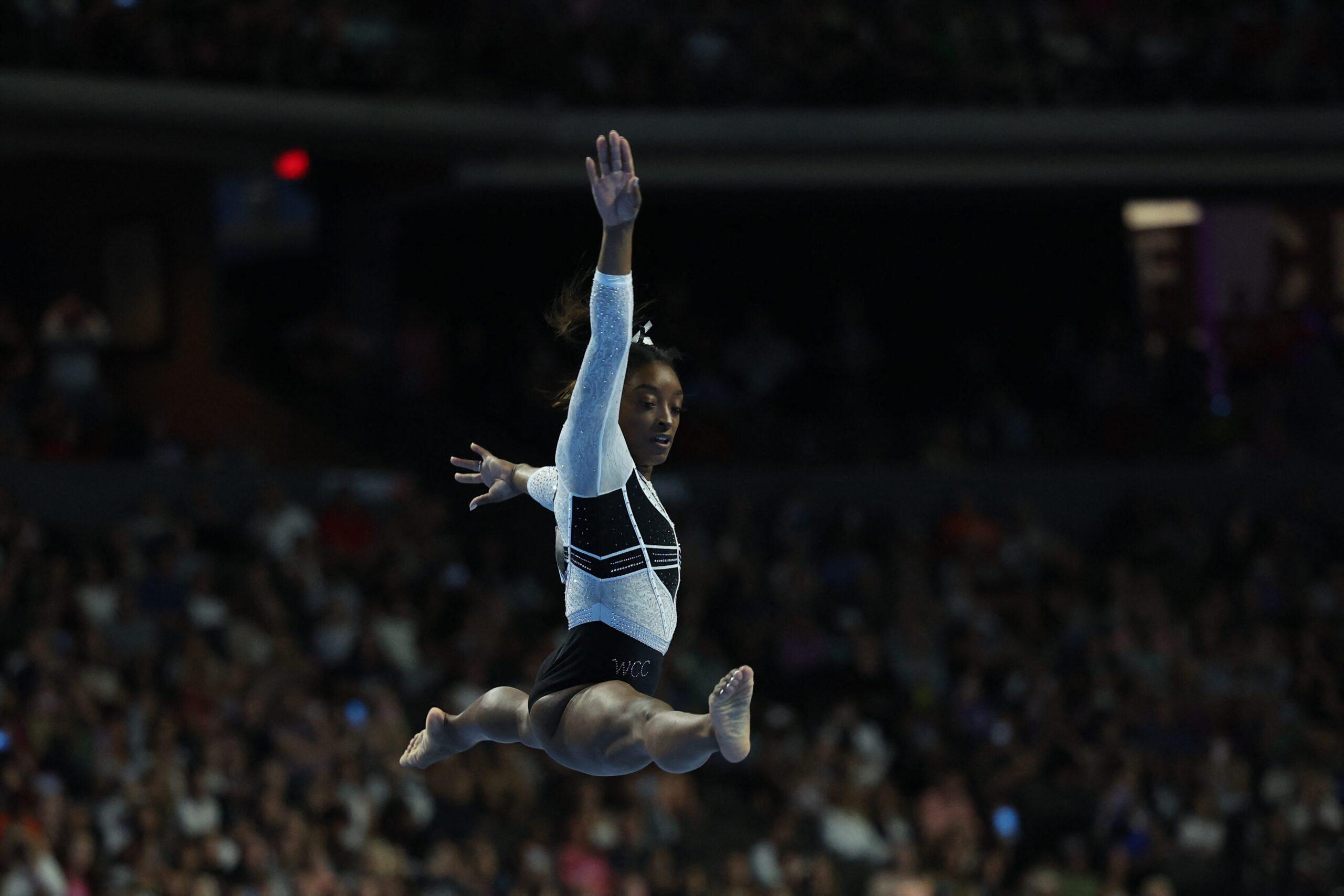 Simone Biles at the Gymnastics 2023: 2023 U.S. Classic AUG 5