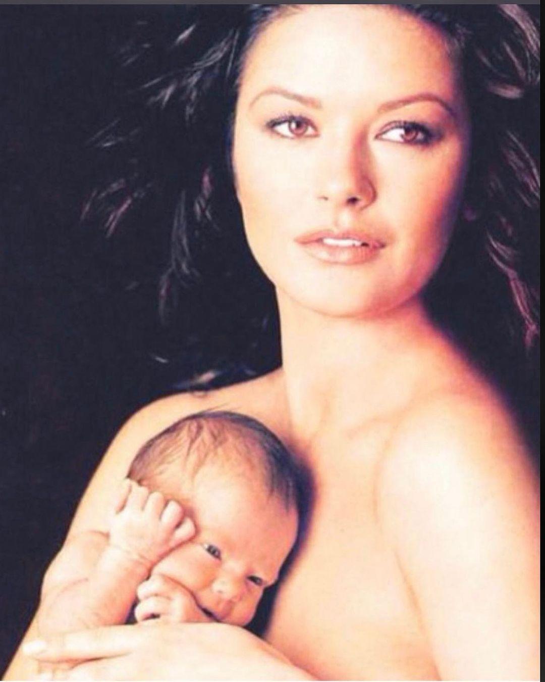 Catherine Zeta-Jones celebrates son Dylan's birthday with throwback picture