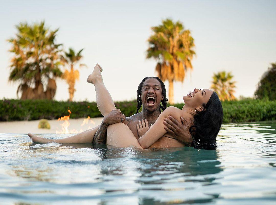 Bre Tiesi and baby daddy Nick Cannon enjoy steamy baecation