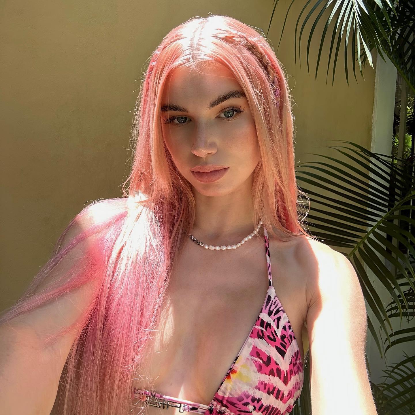 Brittan Byrd Leaves Little To The Imagination Showing Off Her ‘Pink Obsession’