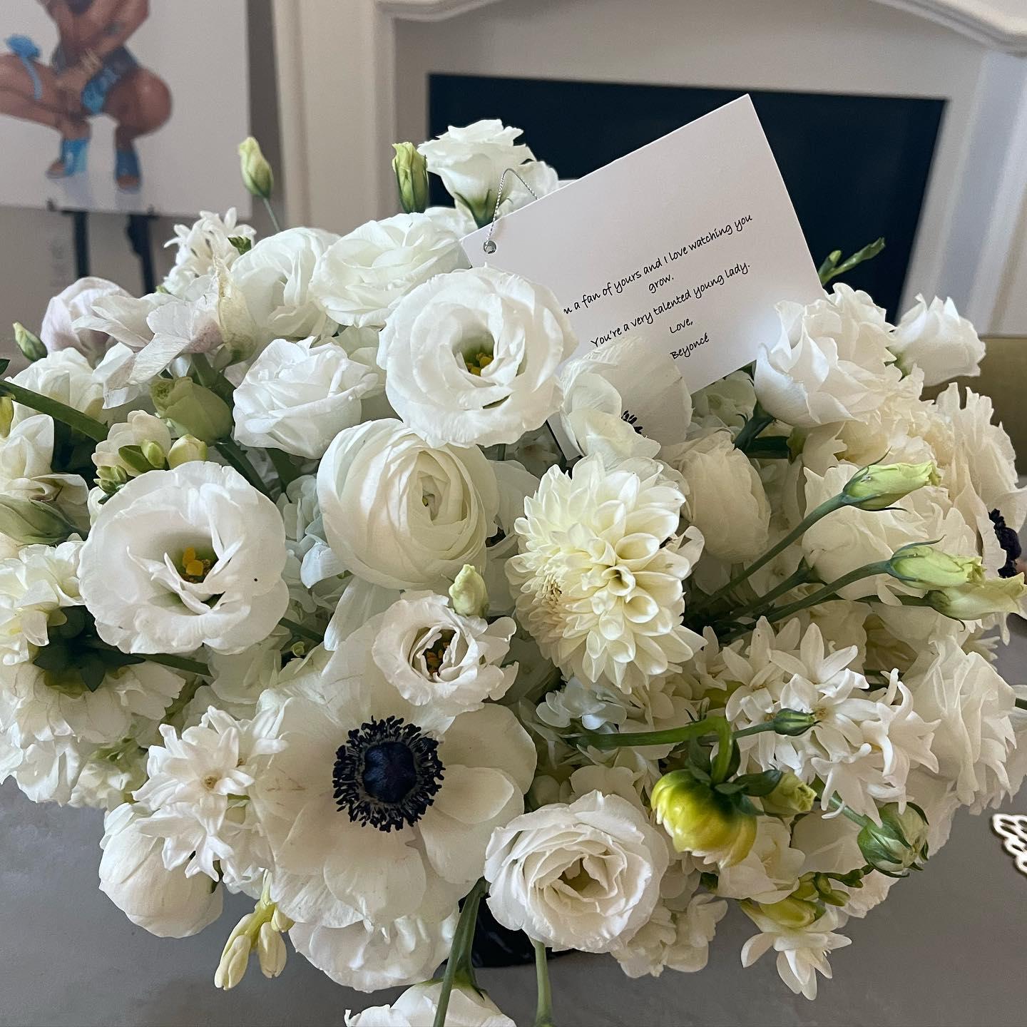 Coi Leray gifted flowers from Beyonce amid VMAs exclusion
