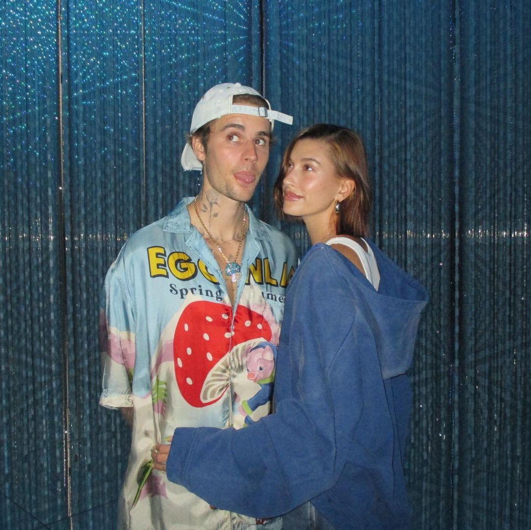 Justin and Hailey Bieber celebrate their 5th wedding anniversary