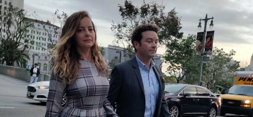 Danny Masterson Is Seen Leaving court with Bijou Phillips After His Rape Trial Declared a Mistrial After Jurors Are Unable to Come to Unanimous Verdict