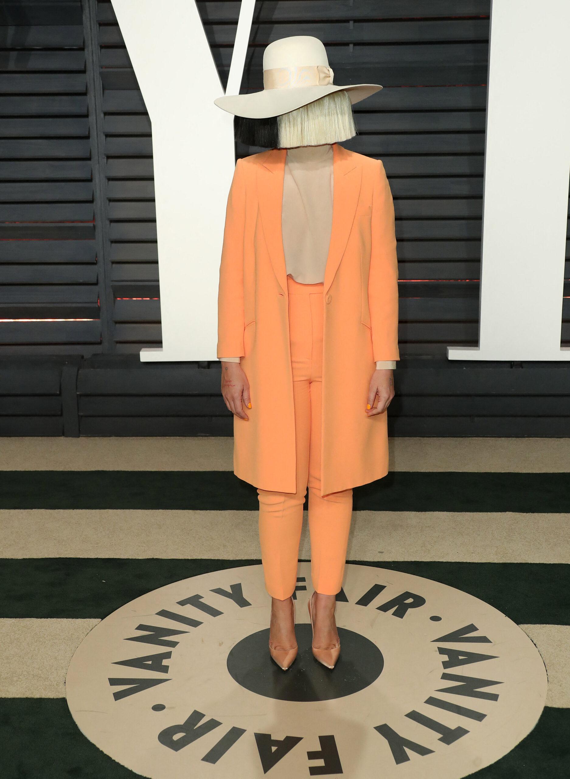Sia at the Vanity Fair Oscar Party in Beverly Hills