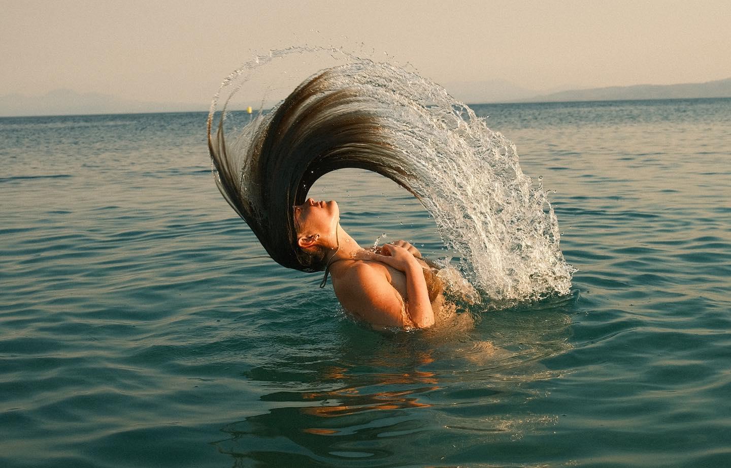 Sophie Stonehouse Is A 'Real-Life Mermaid' In Skiathos