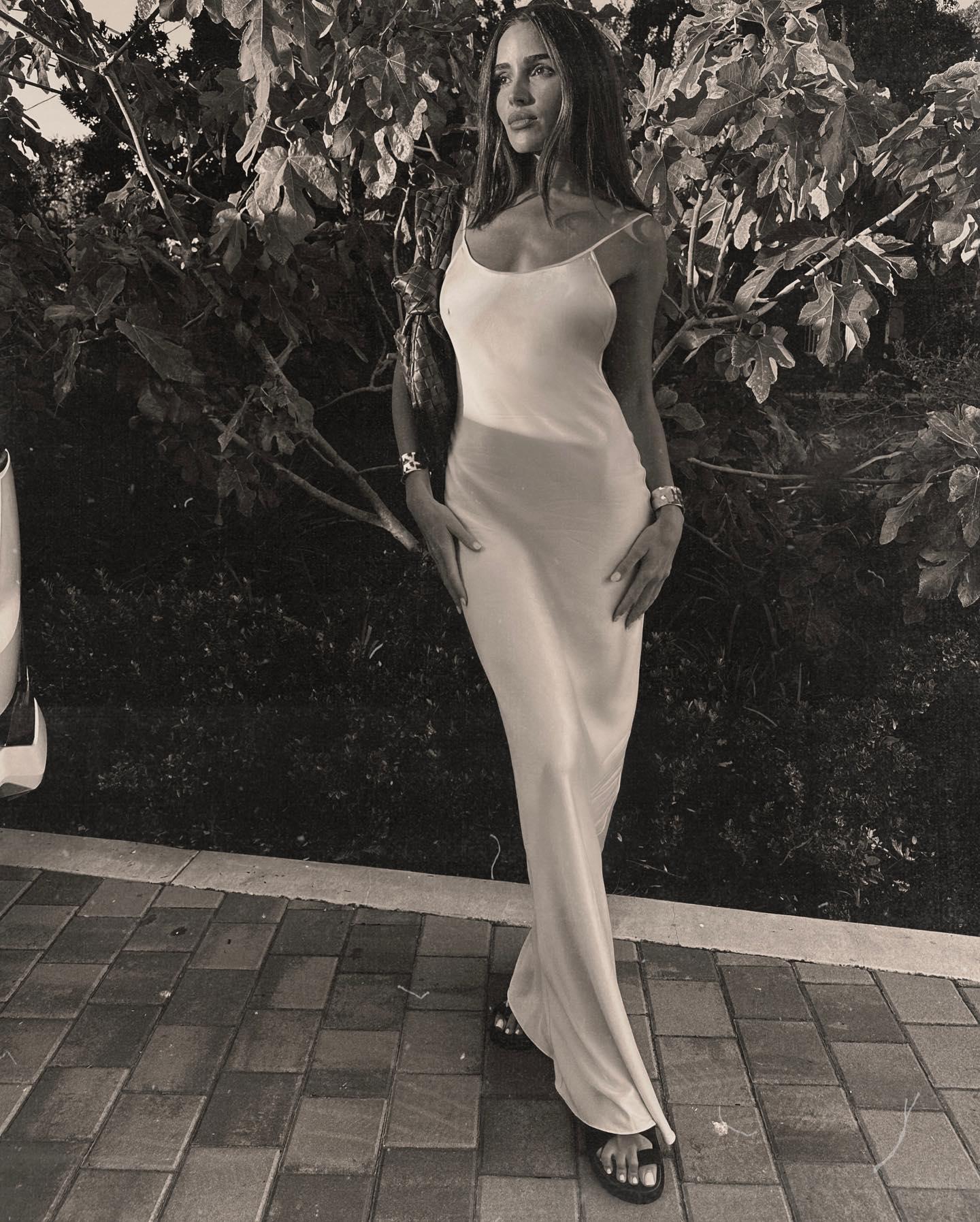 Olivia Culpo In Slinky White Dress Is In Her 'Stability Era'
