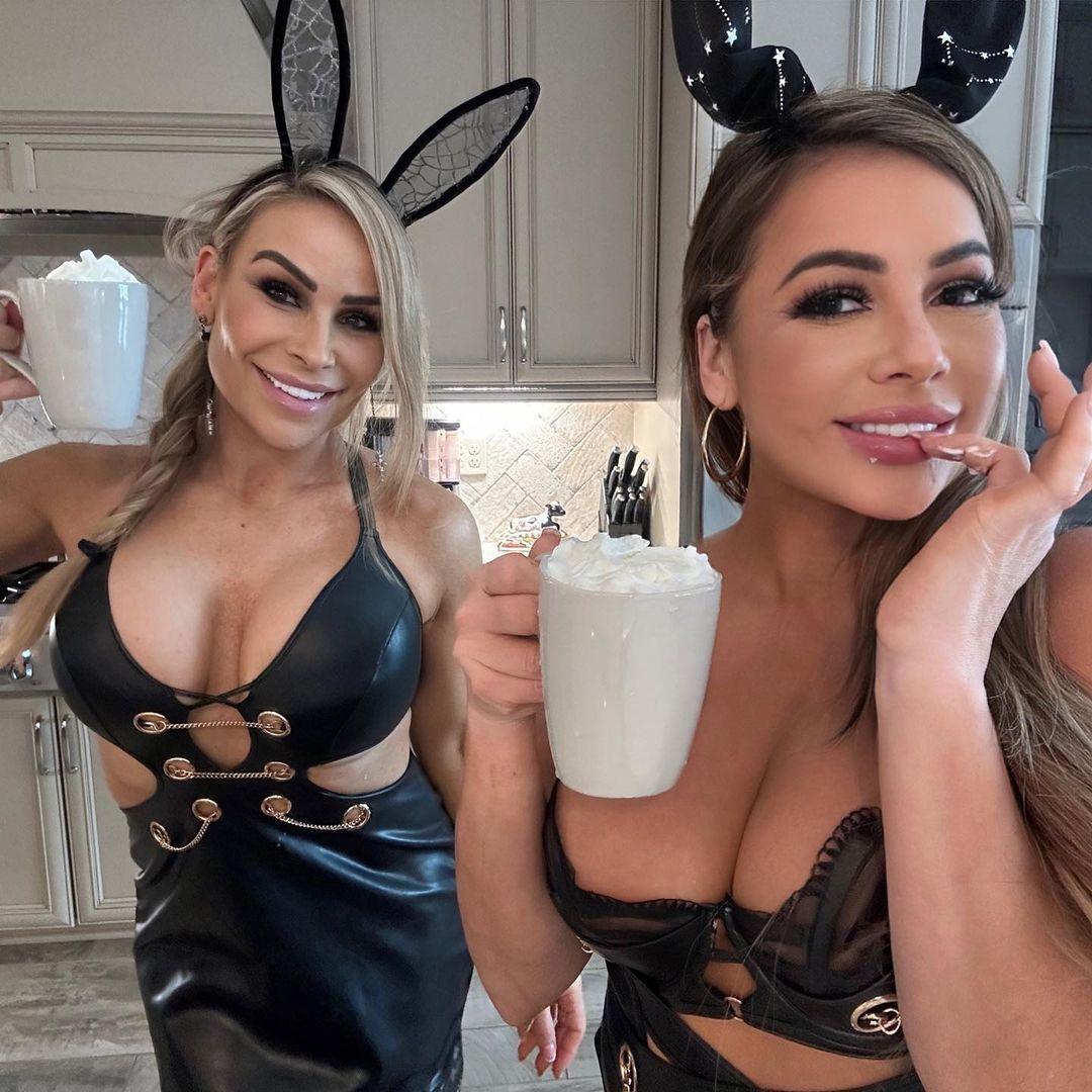 WWE's Natalya Neidhart Makes PSL Dressed As A Bunny