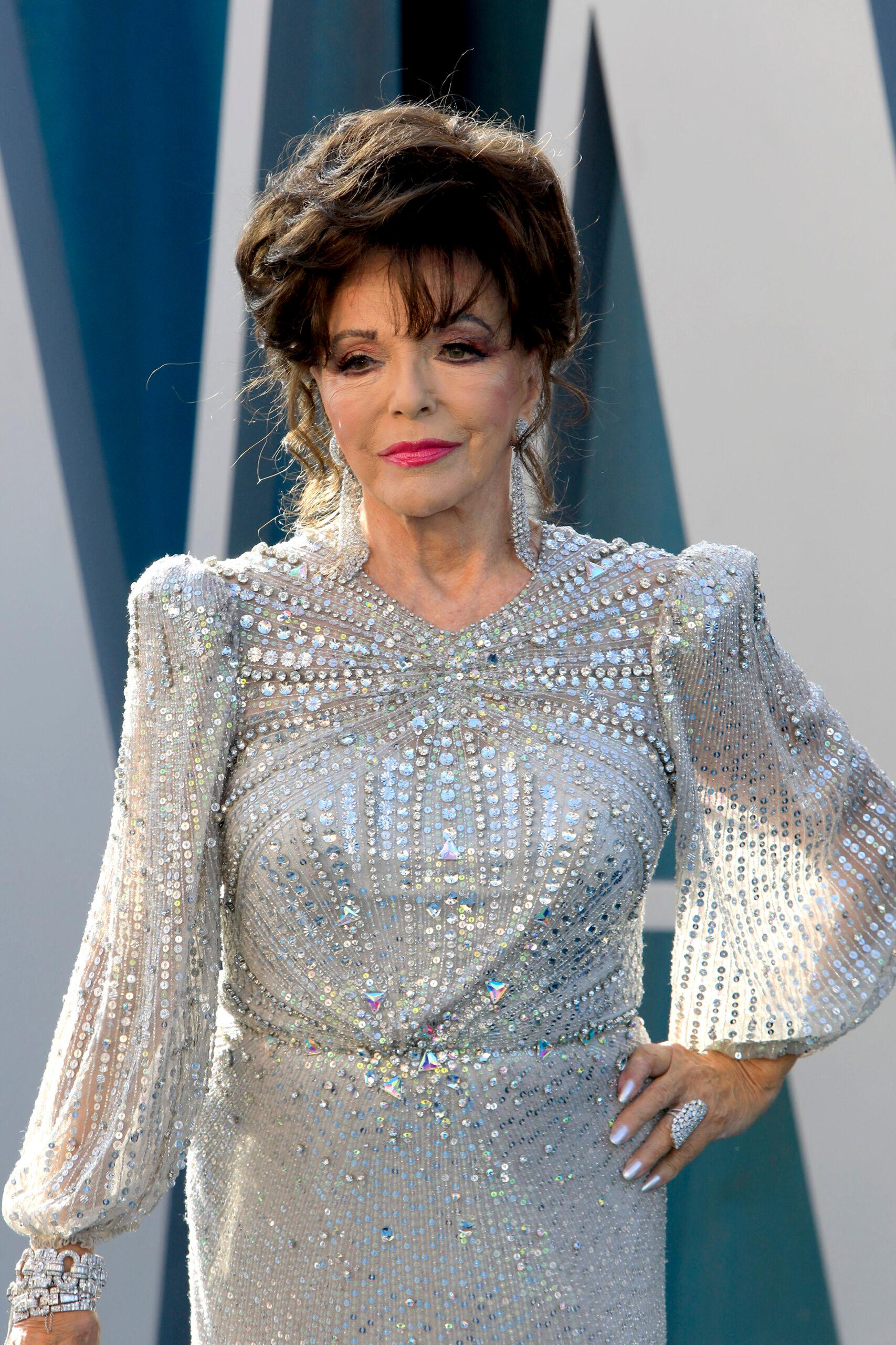 Dame Joan Collins at the Vanity Fair Oscar Party - Beverly Hills
