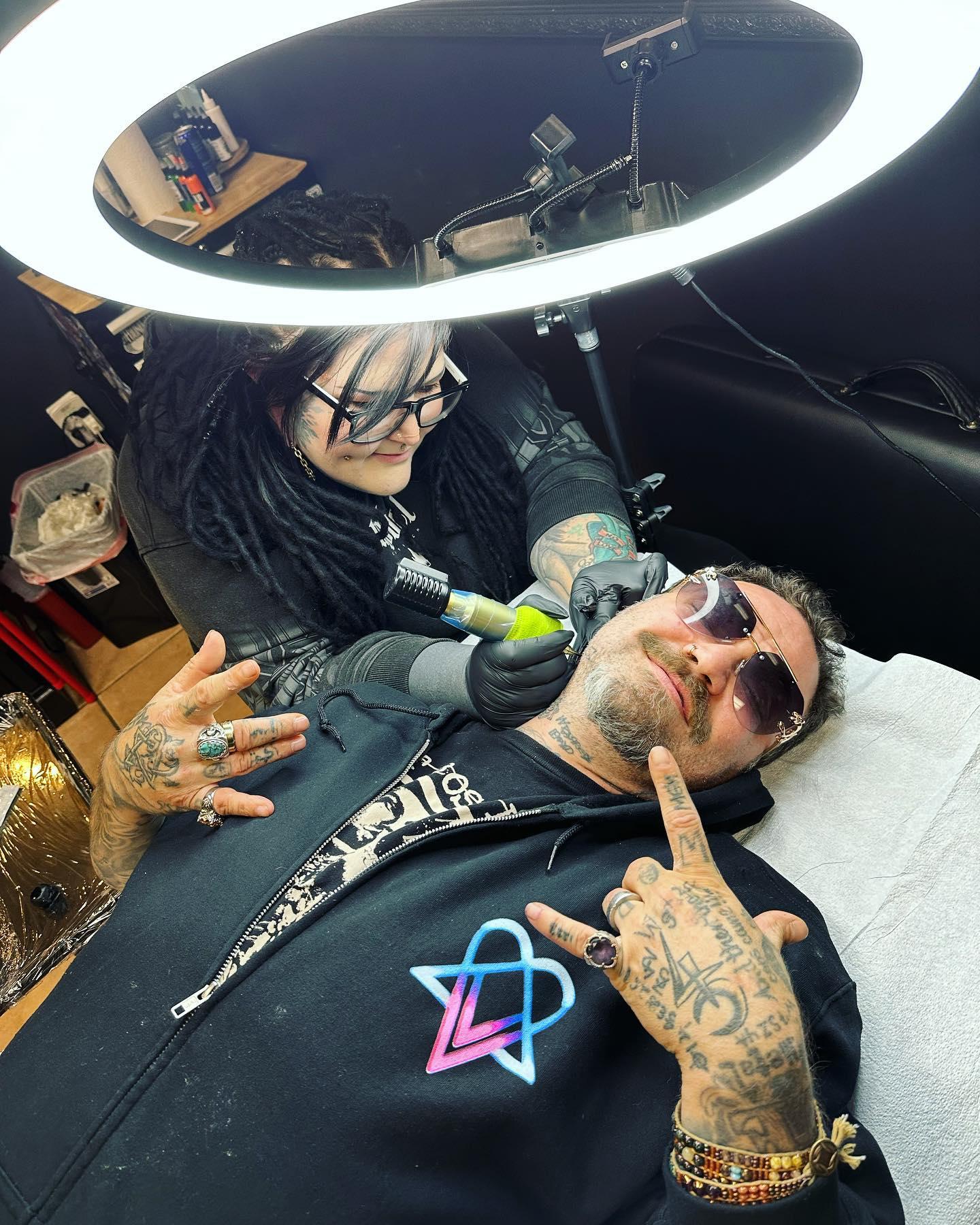 Bam Margera Gets Britney Spears-Inspired Tattoo