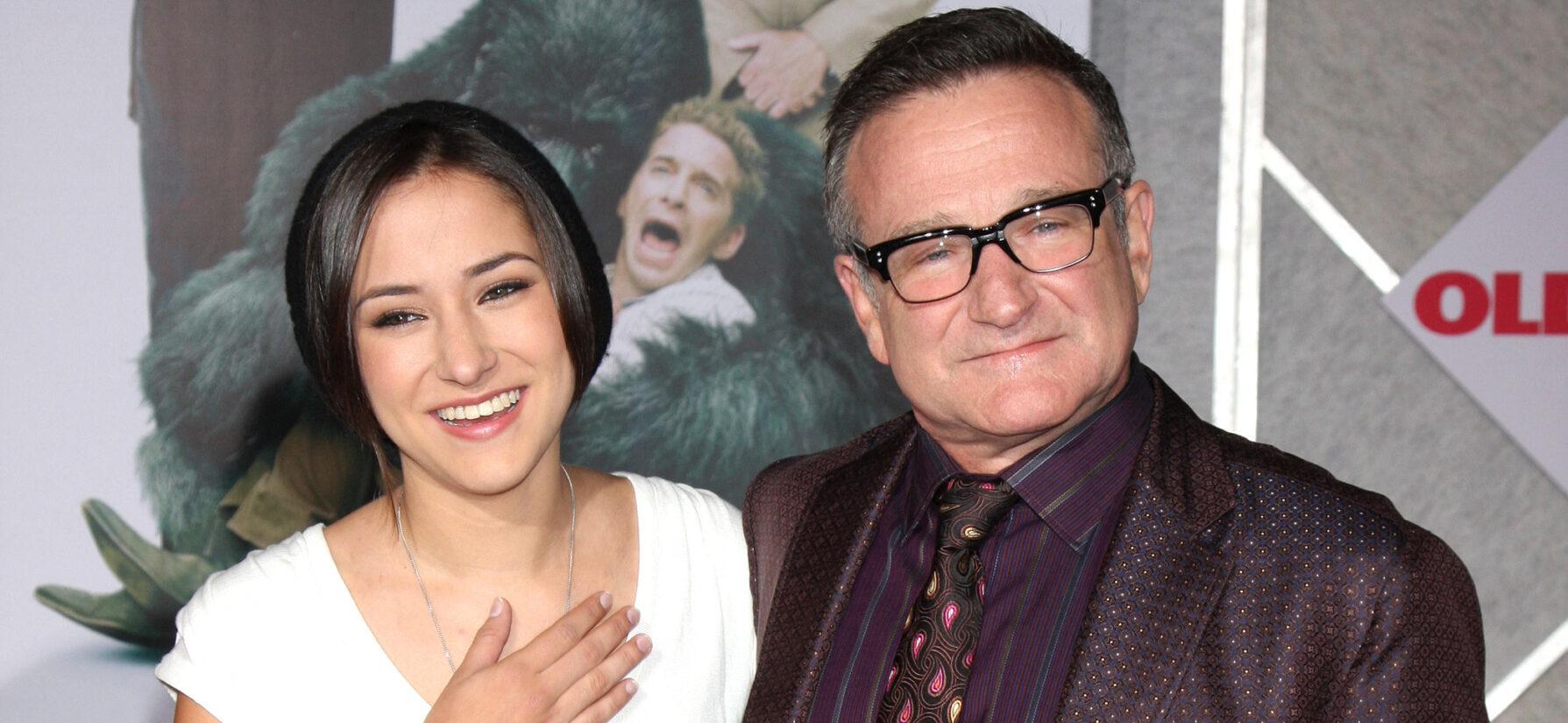 Robin Williams and daughter Zelda