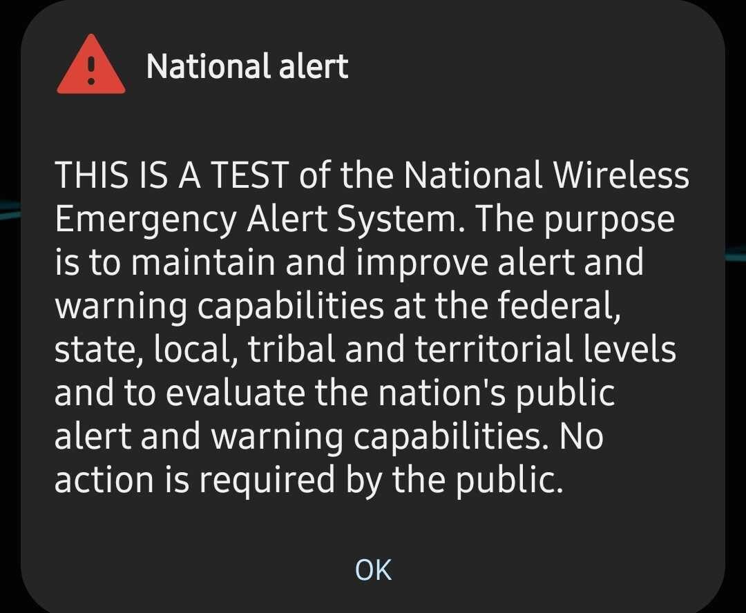 Nationwide Alert Drill Has People Worried, Here's What It Looks Like And All You Need To Know