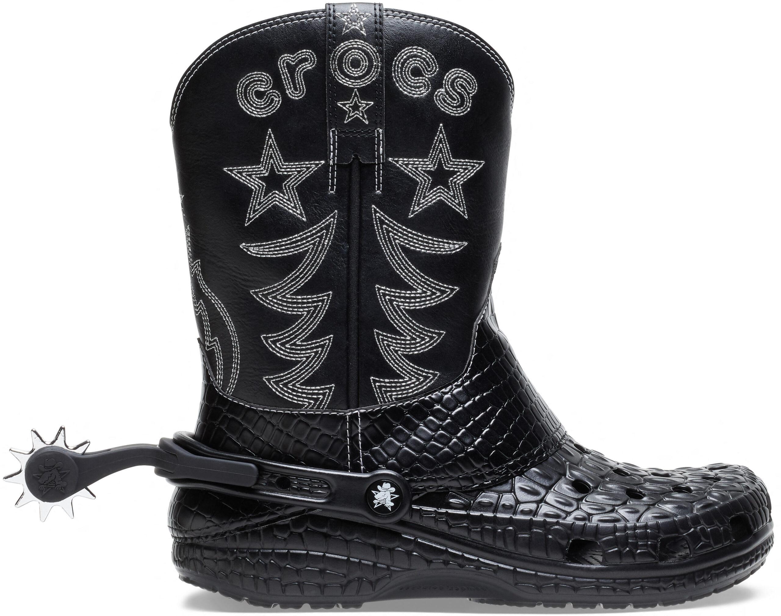 Crocs unveils new cowboy boots complete with spurs as it kicks off its Croctober festivities