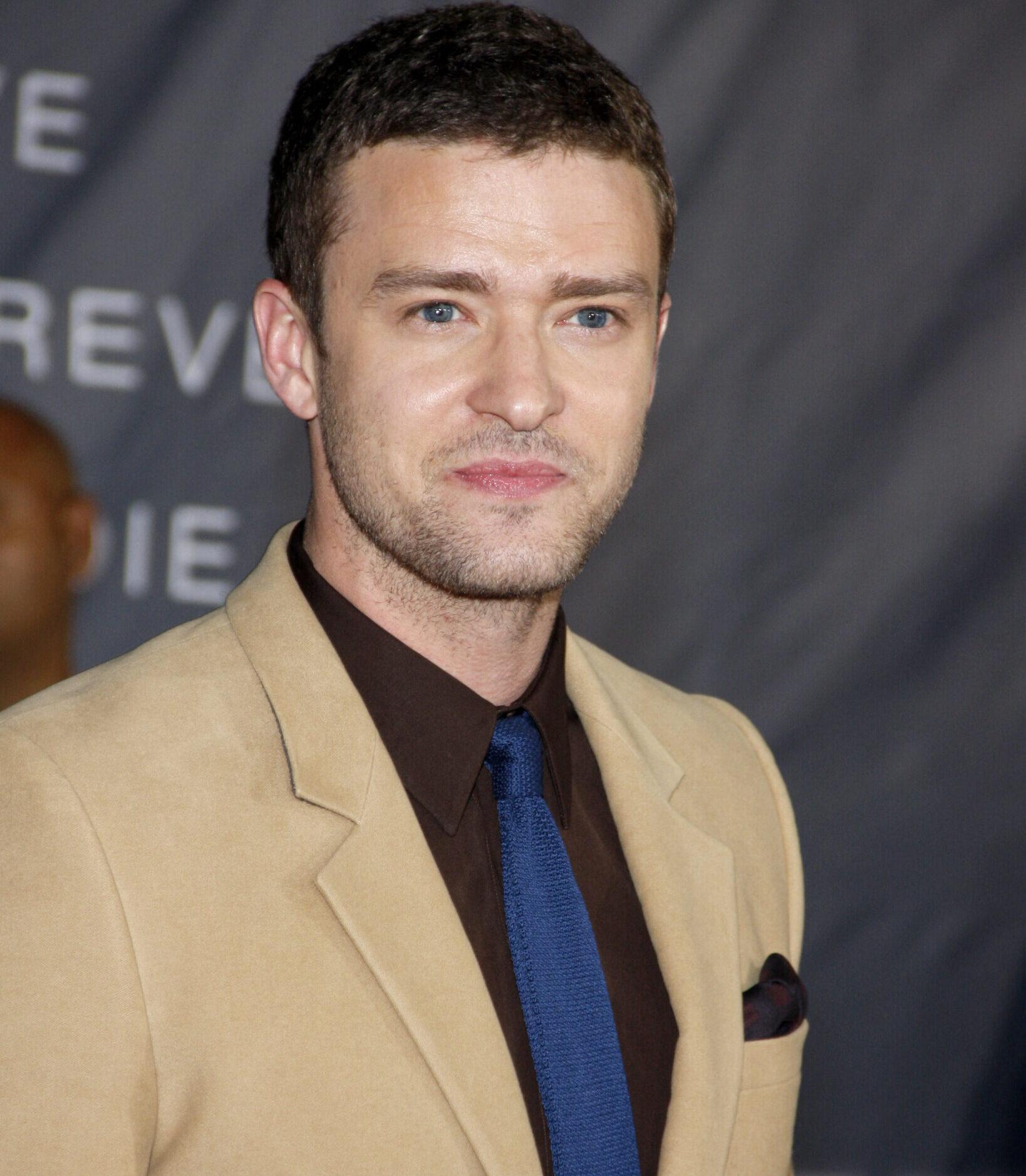 Justin Timberlake at the Los Angeles premiere of 'In Time' - Arrivals