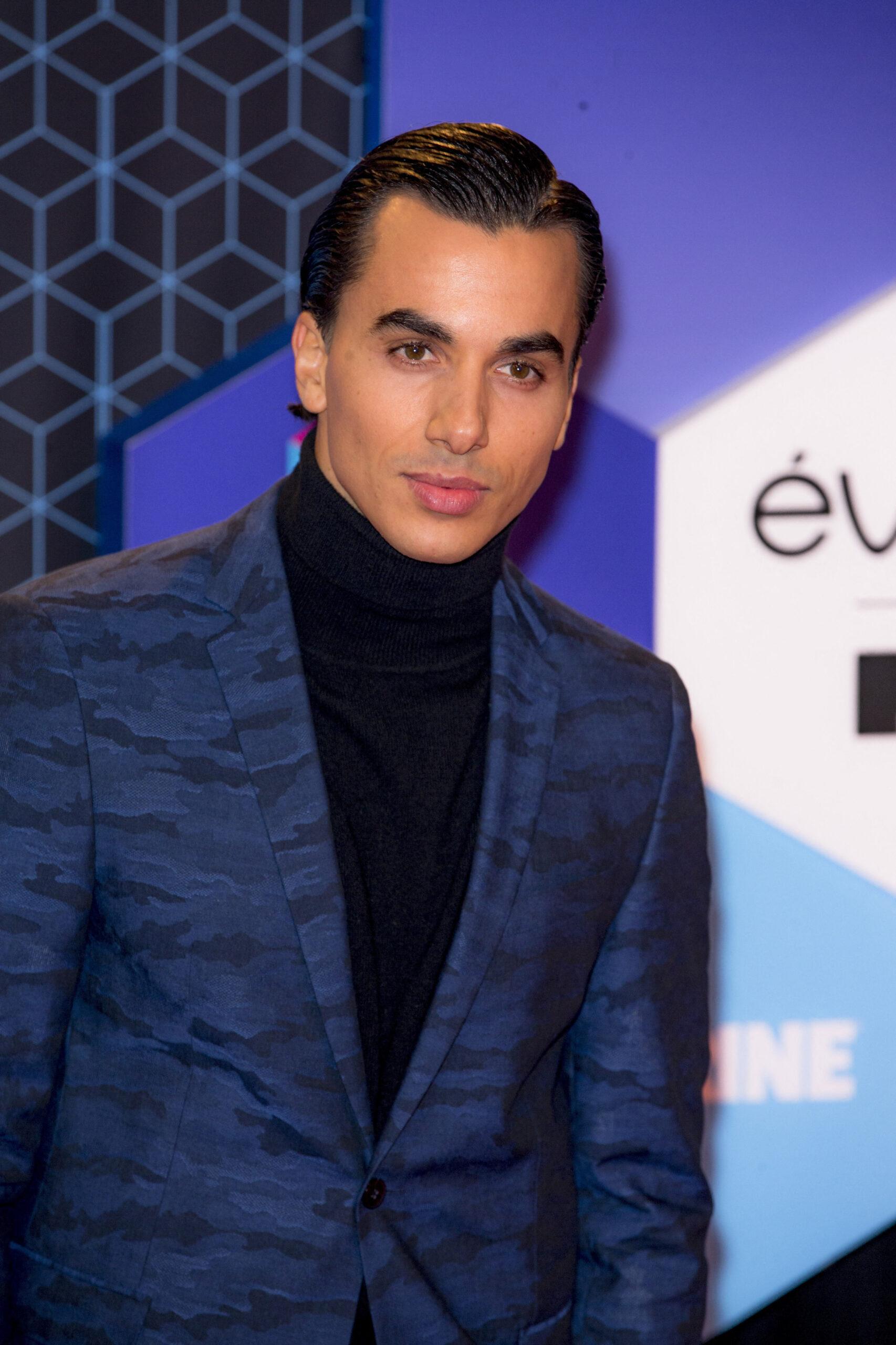 Timor Steffens arrives at the MTV Europe Music Awards in Rotterdam