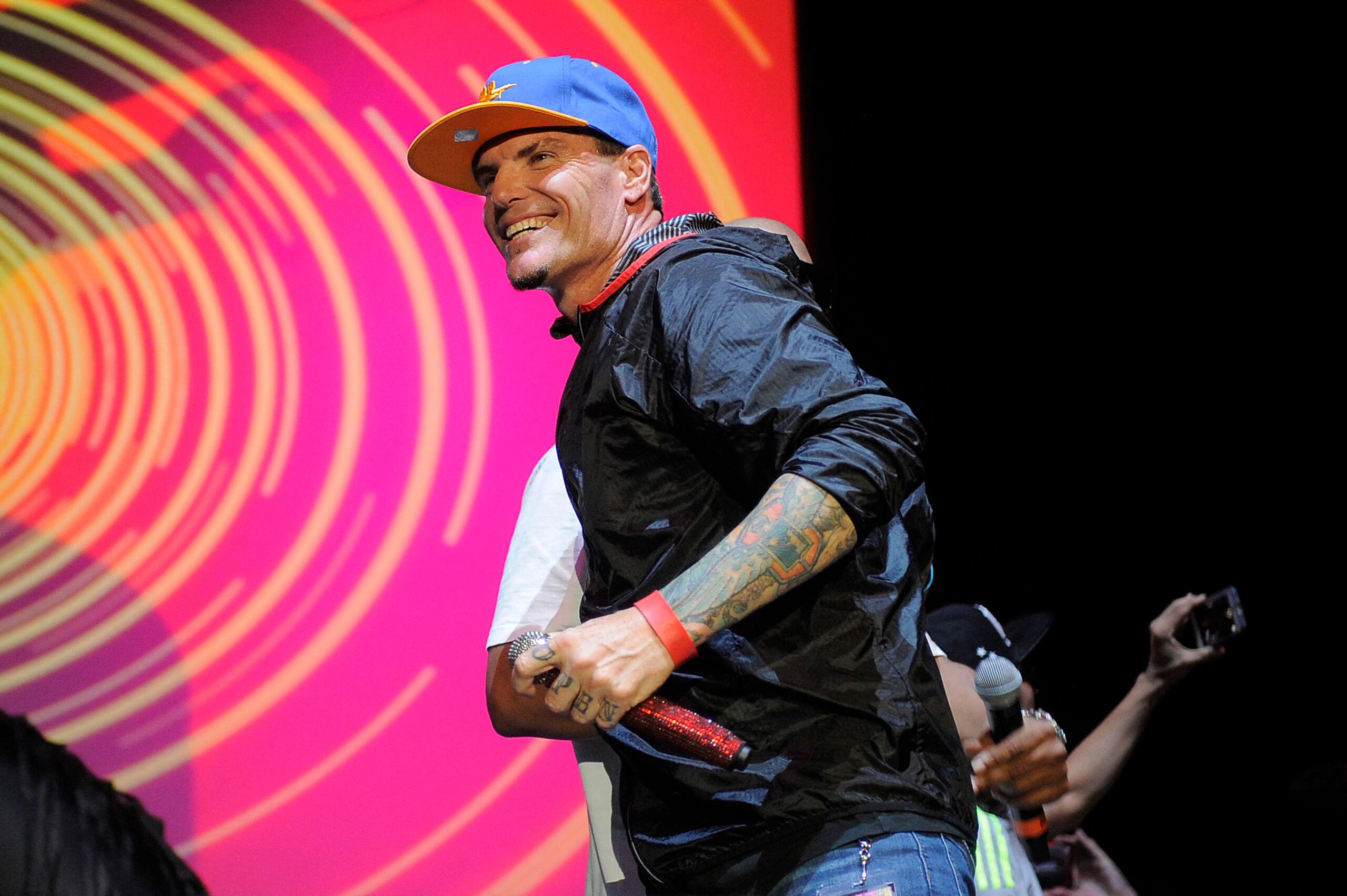 Vanilla Ice performing durinf 'I Love The 90's' at SSE Arena