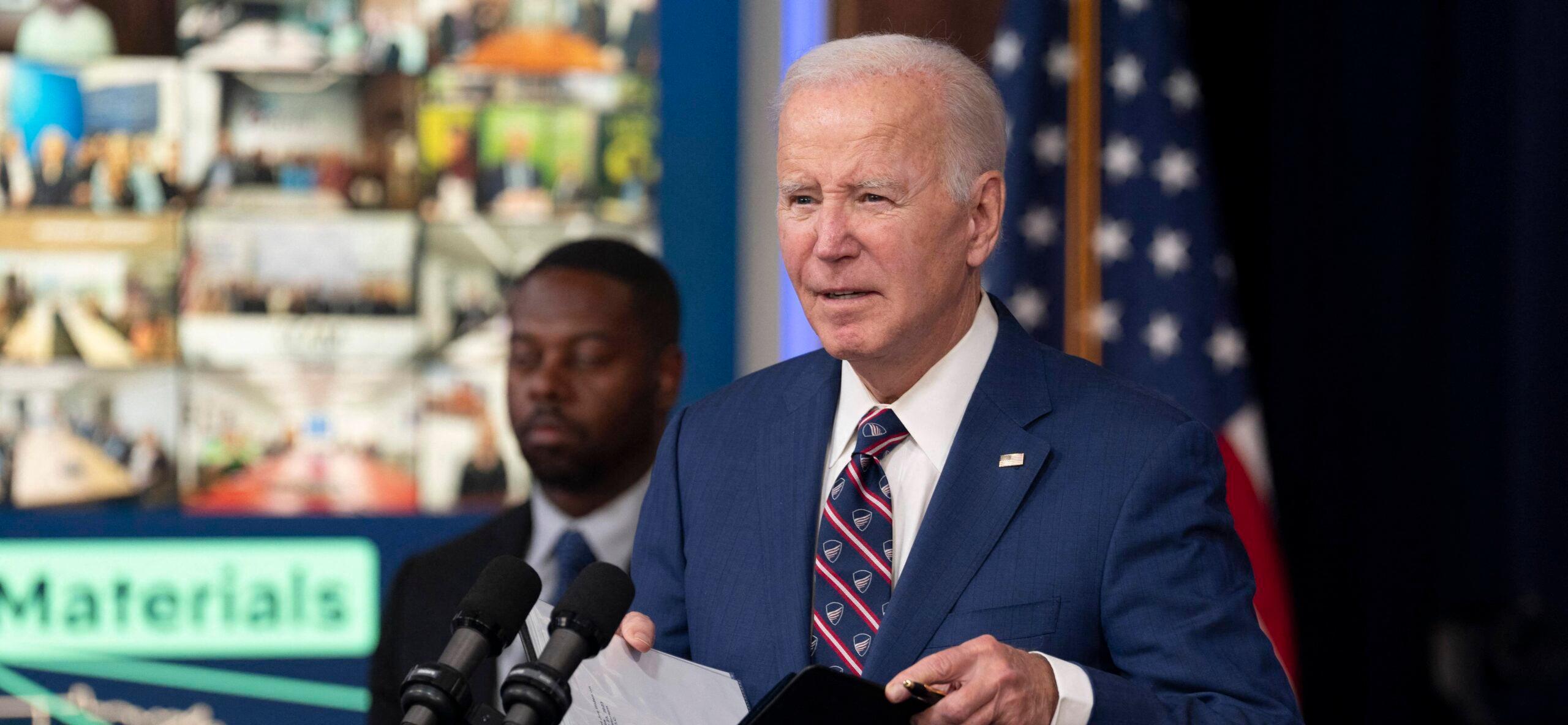 President Joe Biden Halts Speech Due To A Sudden 'Issue' That Arose