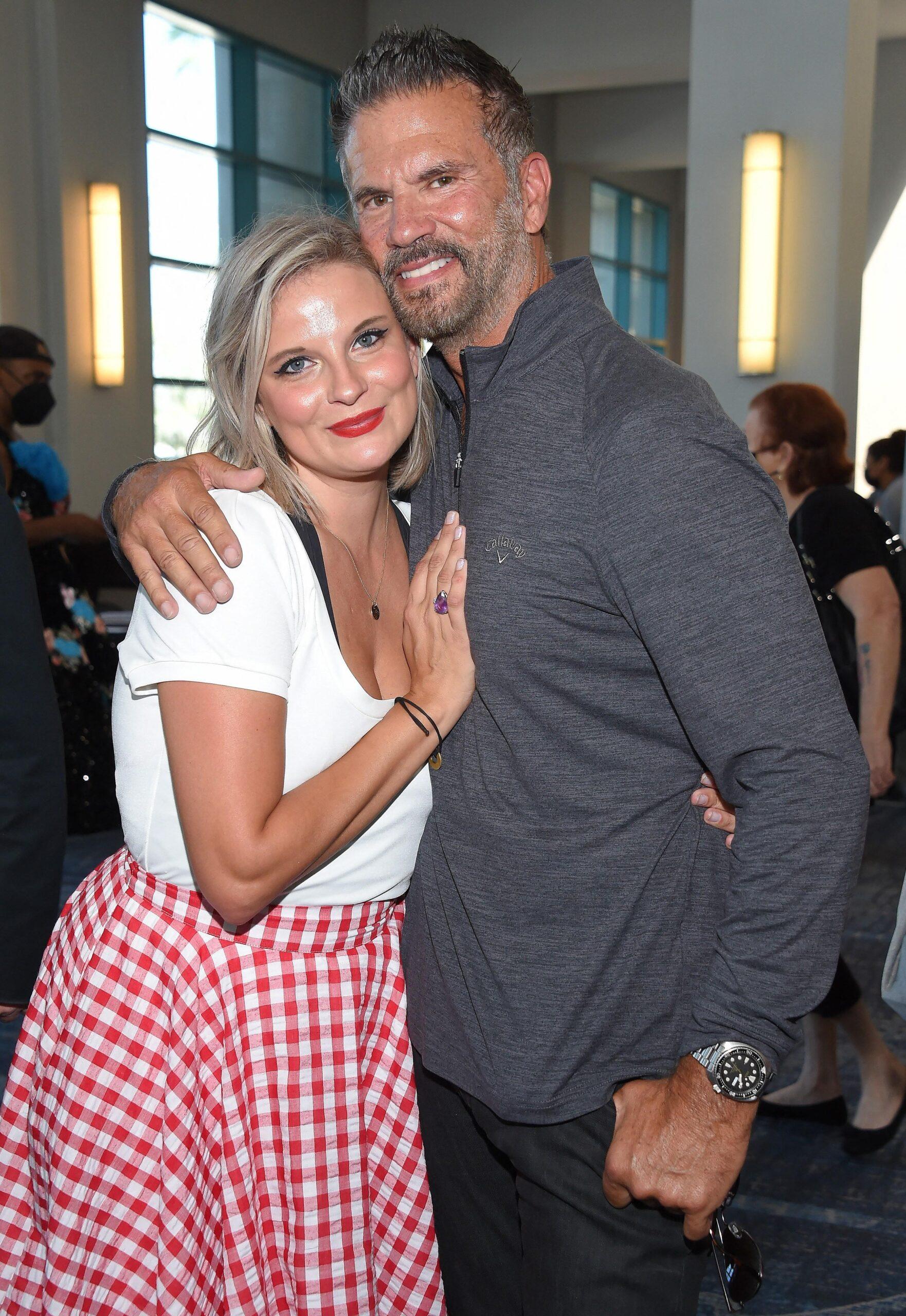 Lorenzo Lamas and Kenna Scott at Hollywood Show