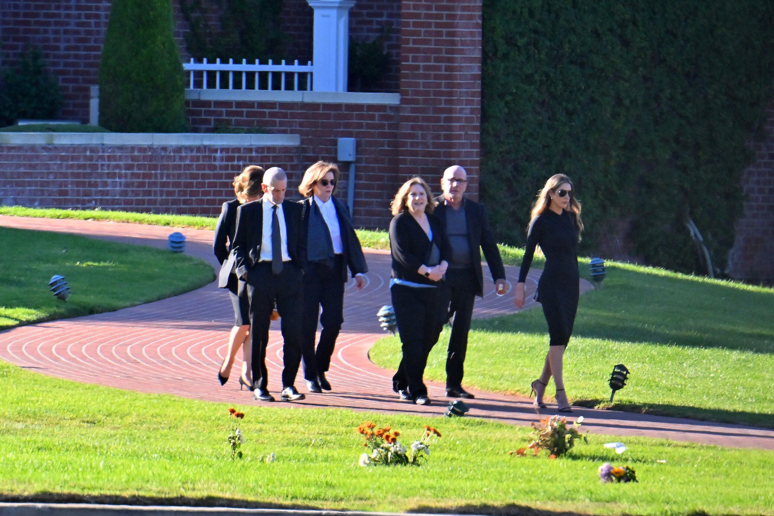 Matthew Perry Laid To Rest, 'Friends' Co-Stars Spotted At Memorial