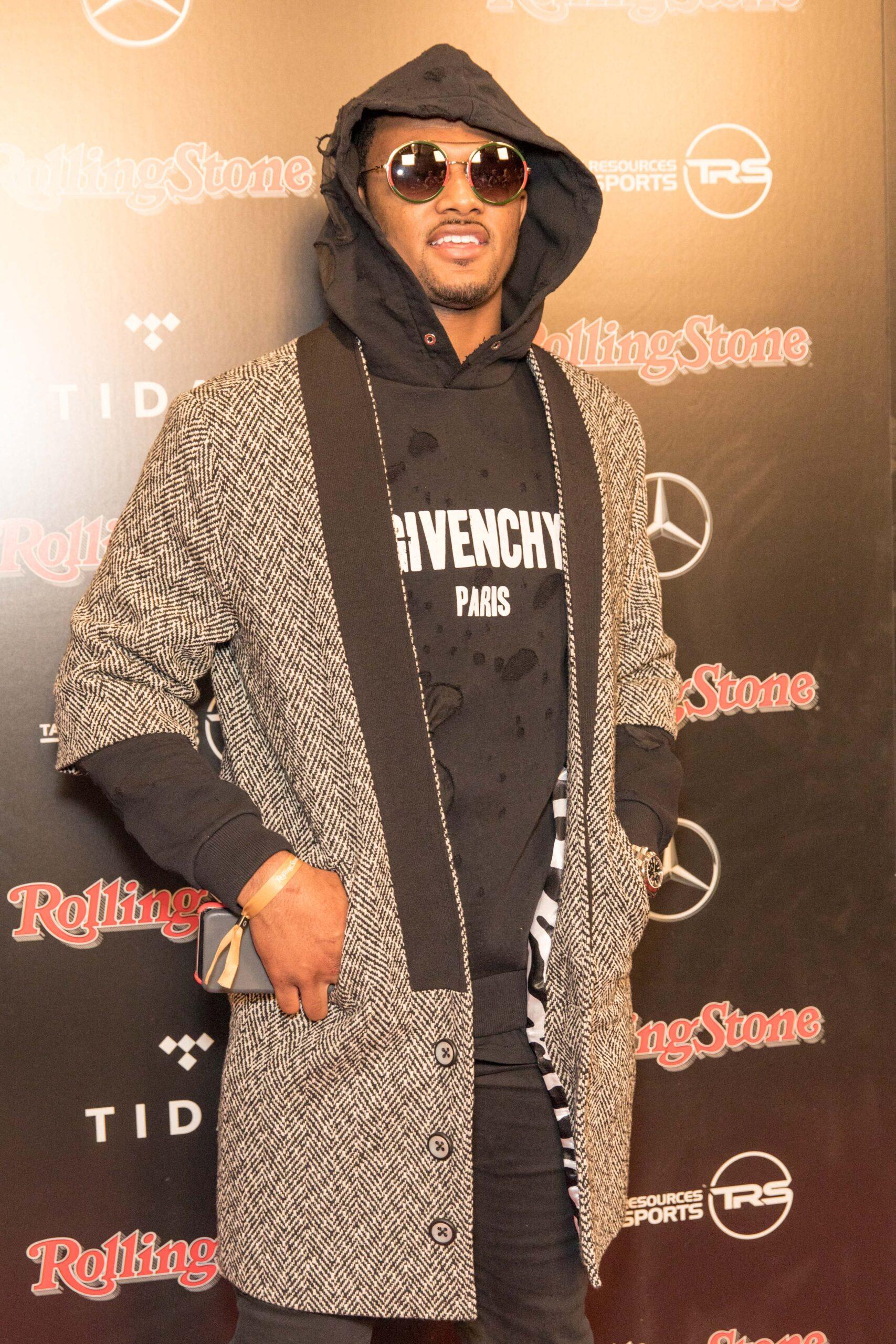 Deshaun Watson attends Rolling Stone Super Bowl Party 2018 during Super Bowl LII Week in Minneapolis