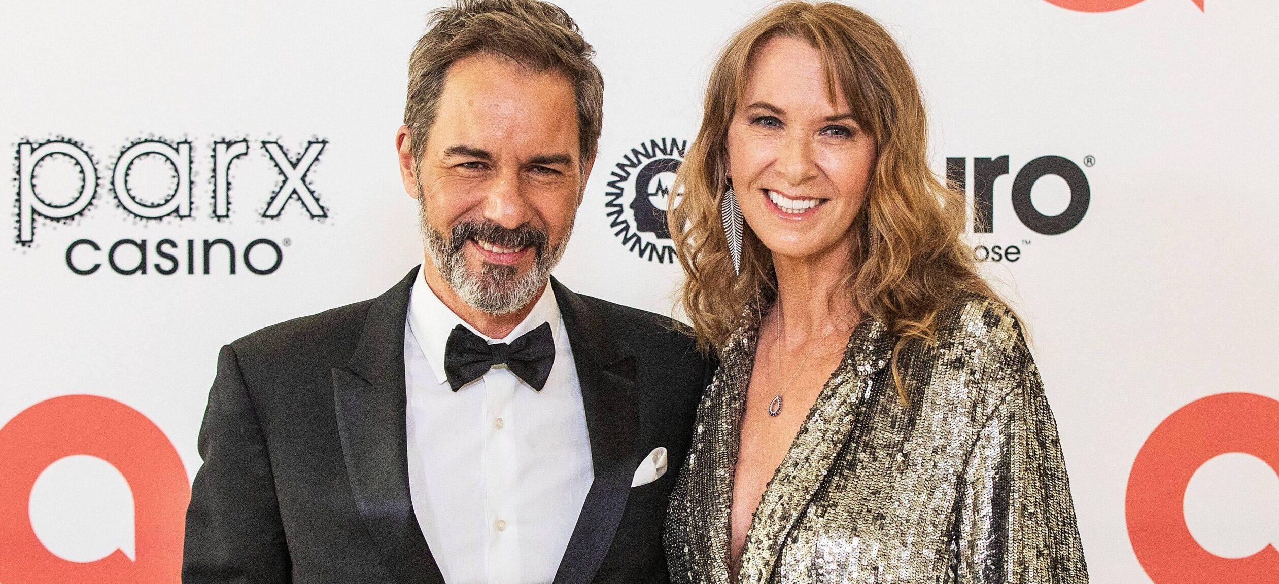 Eric McCormack & Wife Set Aside Divorce, Hit Oscars Party Together