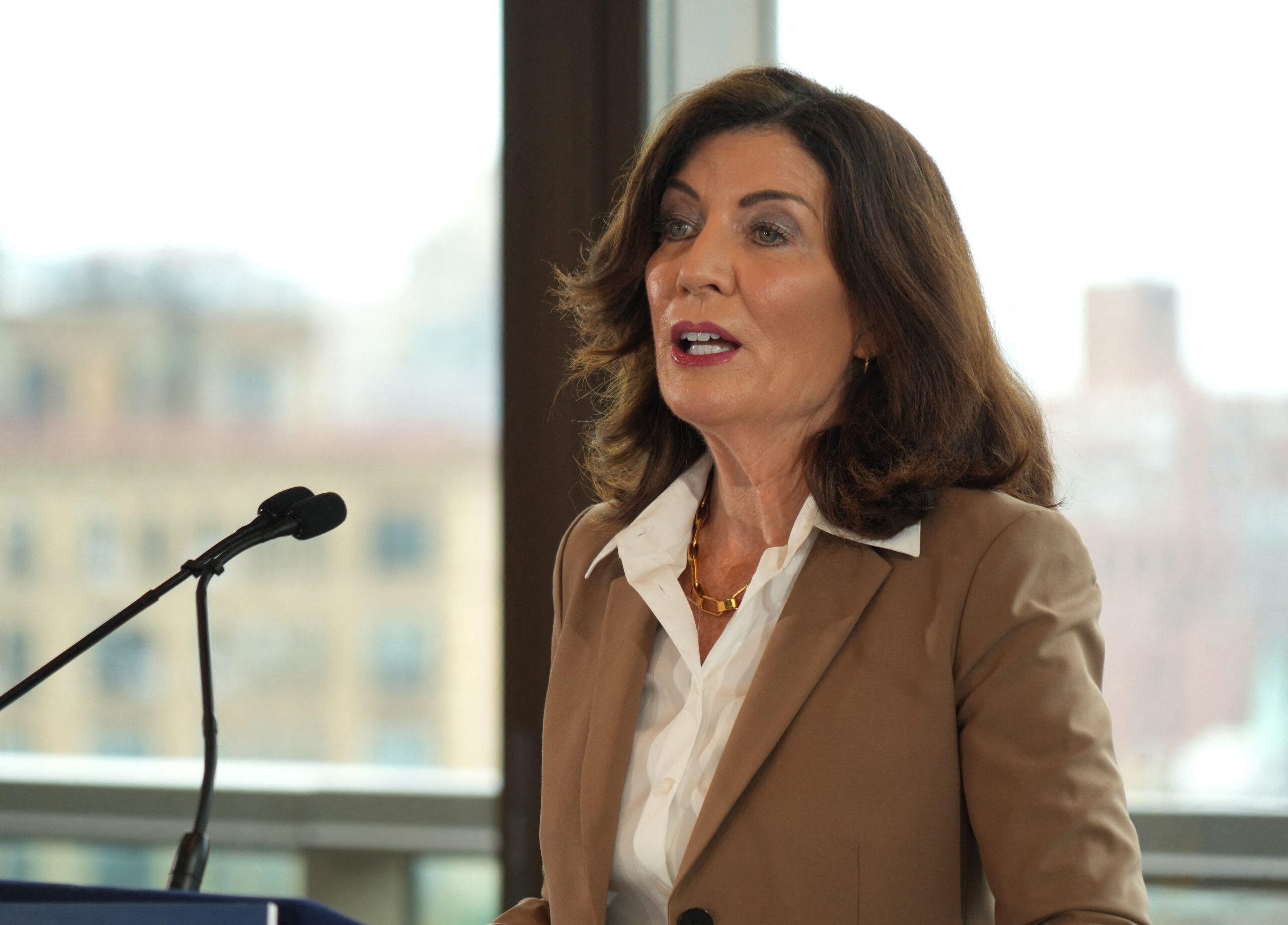 Kathy Hochul Reveals There Is 'No Indication Of Terrorist Attack' At Rainbow Bridge After Car Explosion