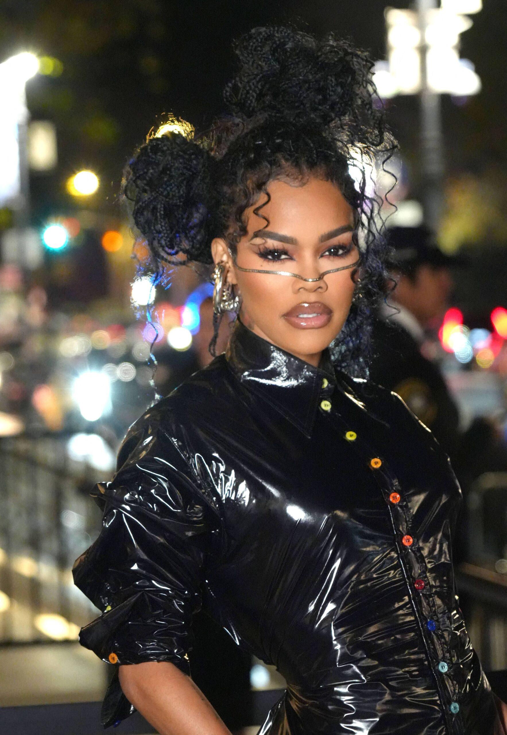 Teyana Taylor attends the CFDA 2023 Fashion Awards ceremony.