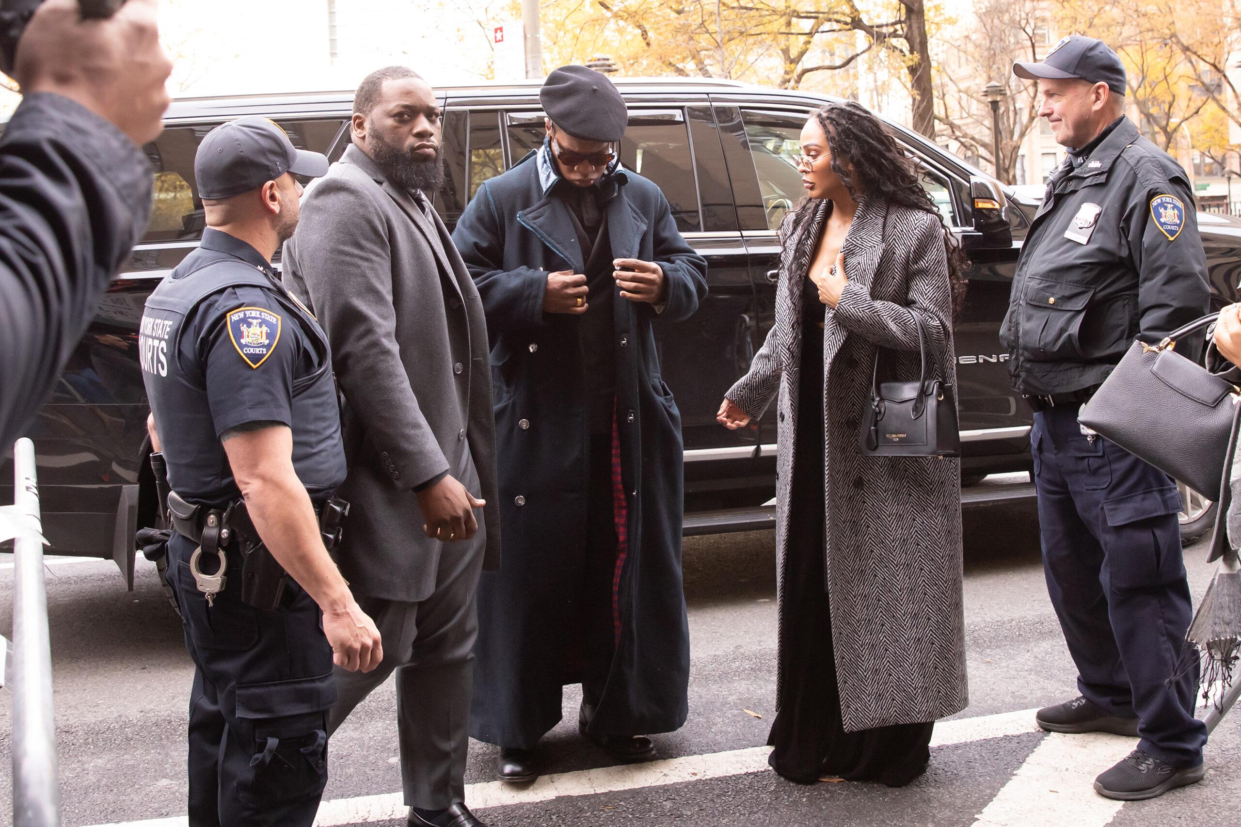 Jonathan Majors Arrives To Criminal Court in NYC on December 4, 2023