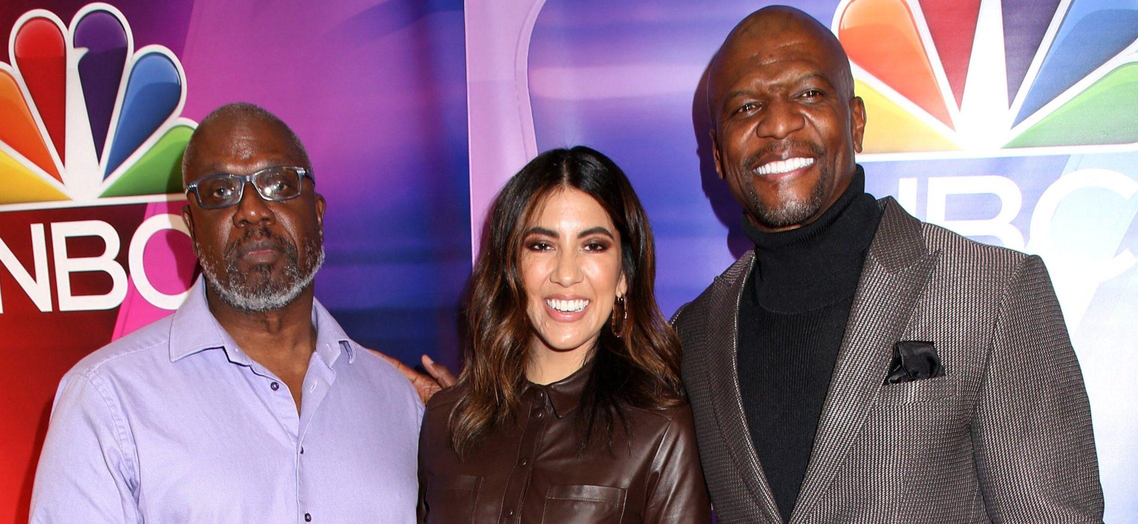 Andre Braugher, Stephanie Beatriz & Terry Crews at NBC's New York Press Junket