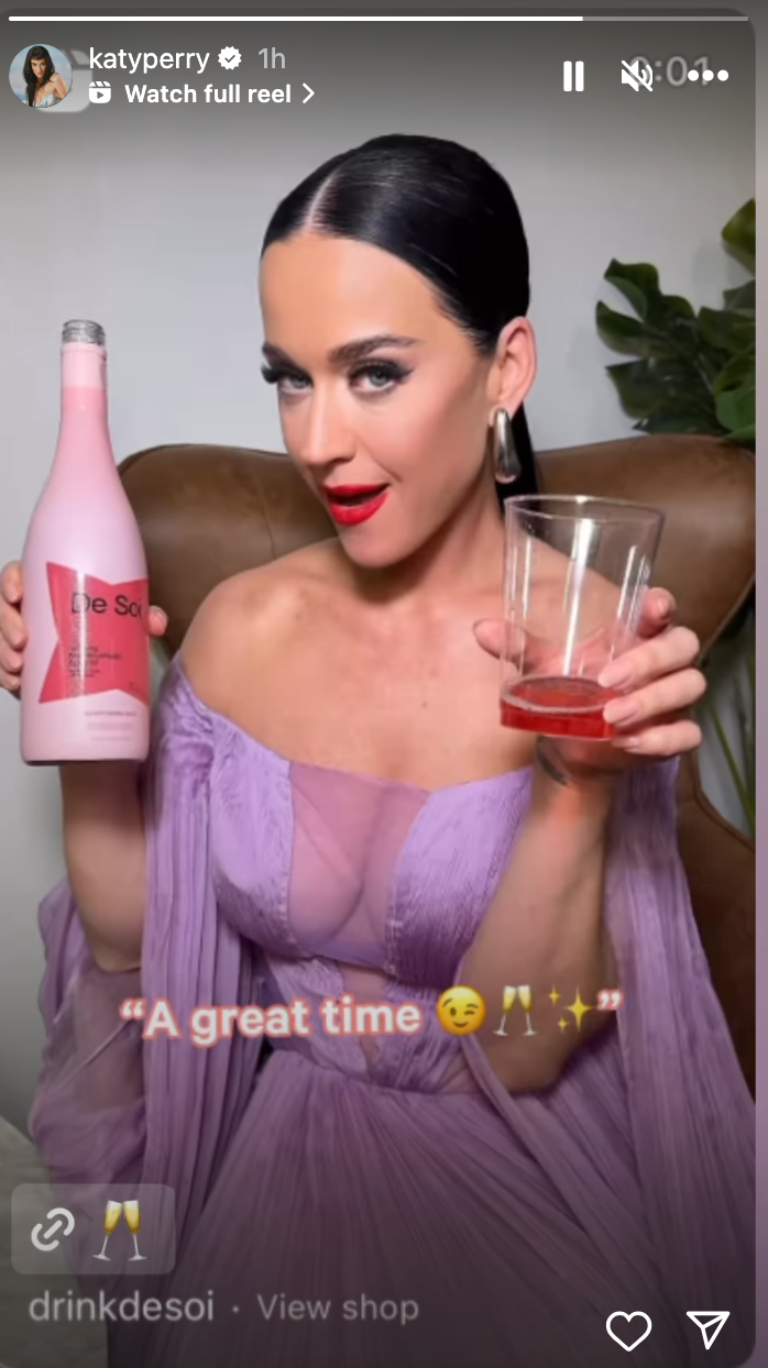 Katy Perry Reveals The One Thing She Is 'Manifesting' For 2024
