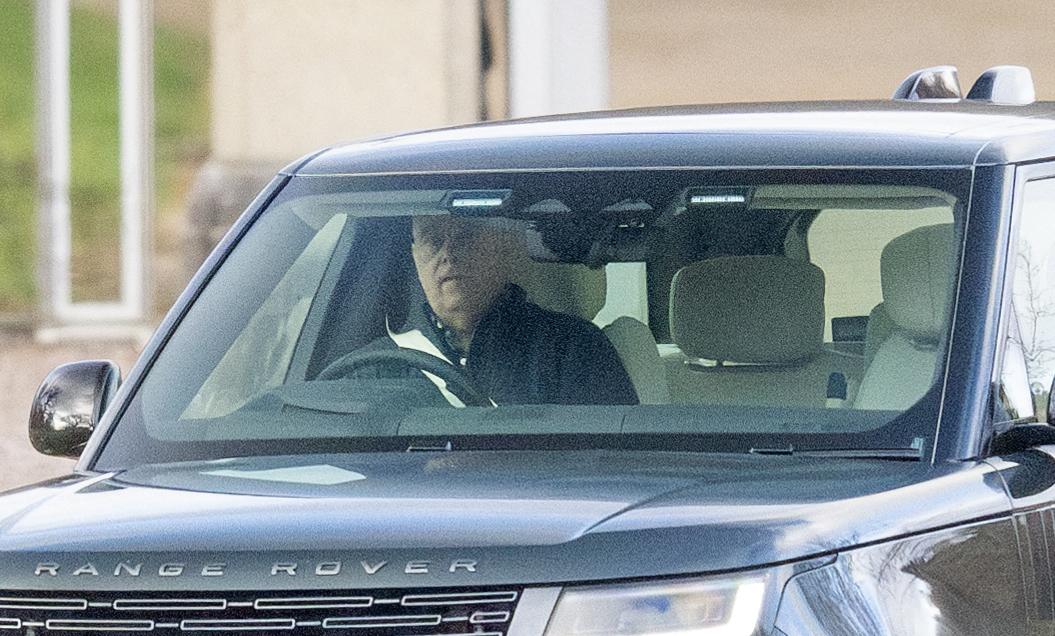 Prince Andrew is seen for the first time since the latest Epstein allegations, leaving his Royal Lodge home in Windsor Great Park.