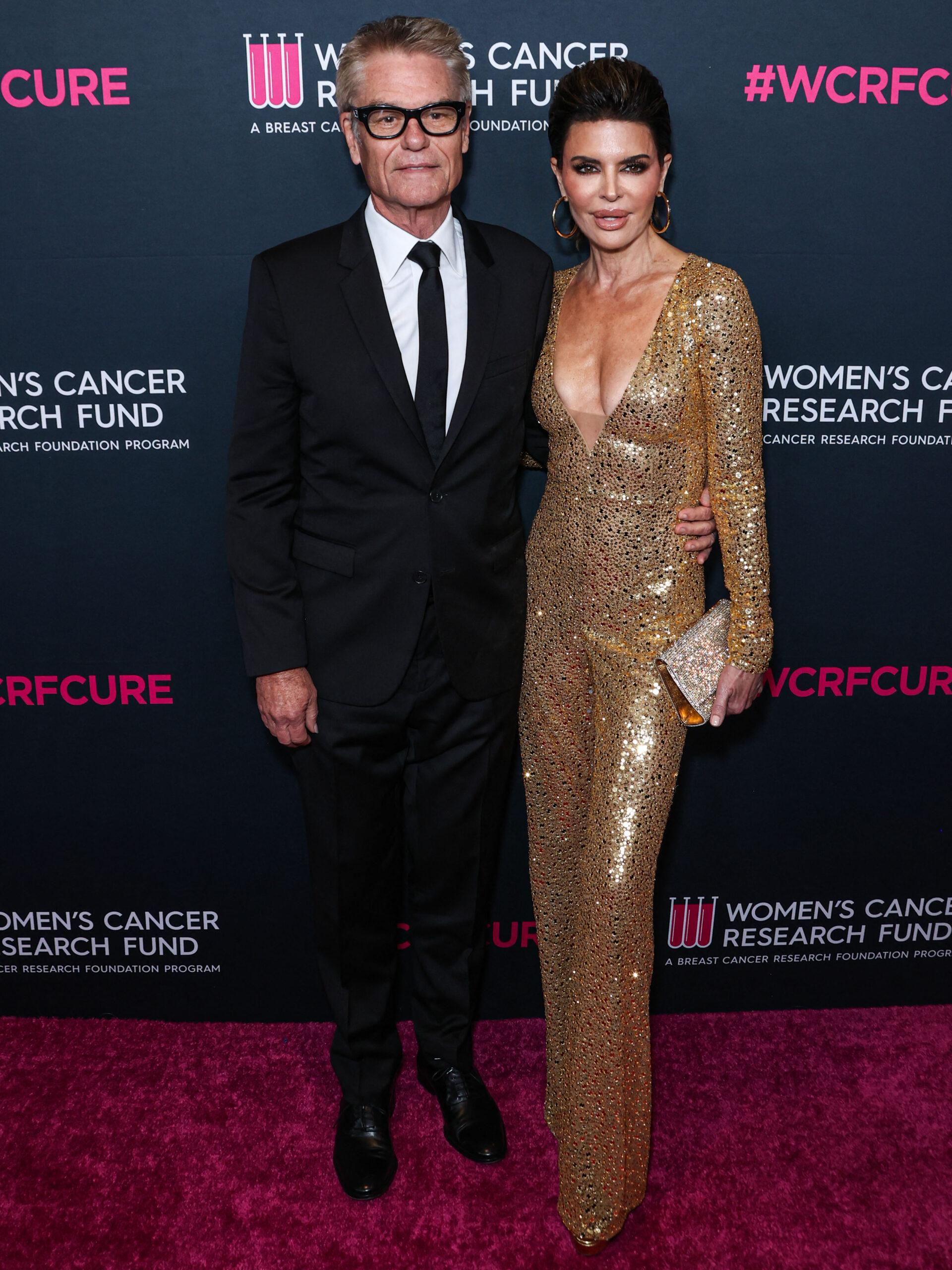 Lisa Rinna and Harry Hamlin