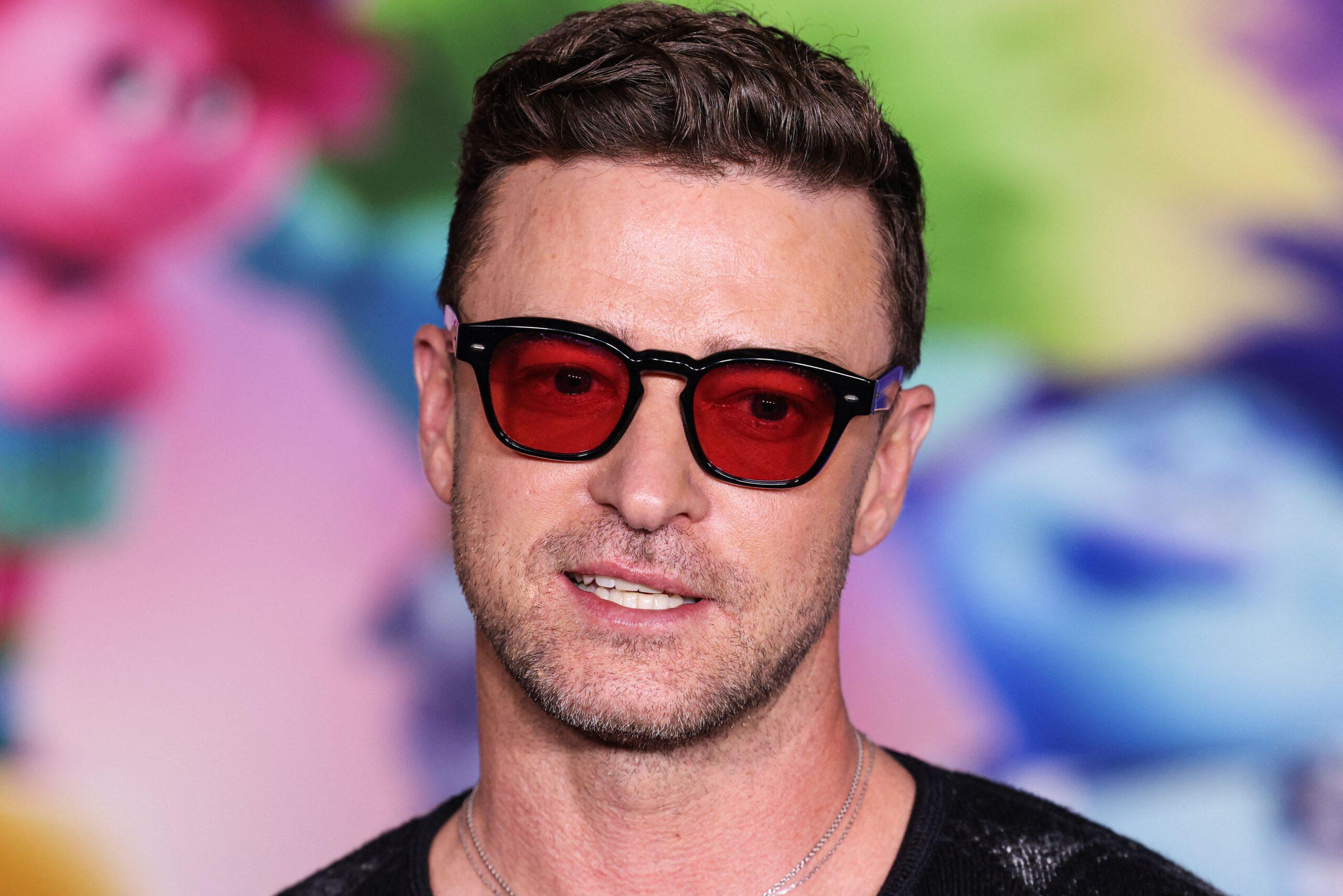 Travis Kelce Knocks Justin Timberlake Over: 'I Saw My Life Flash Before My Eyes'