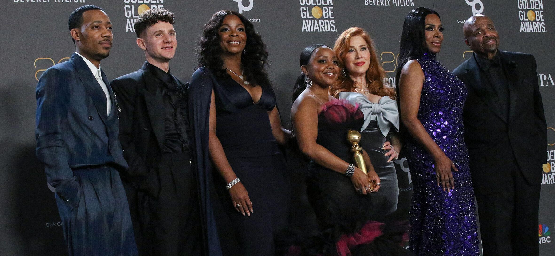 'Abbott Elementary' cast at the 80th Annual Golden Globe Awards