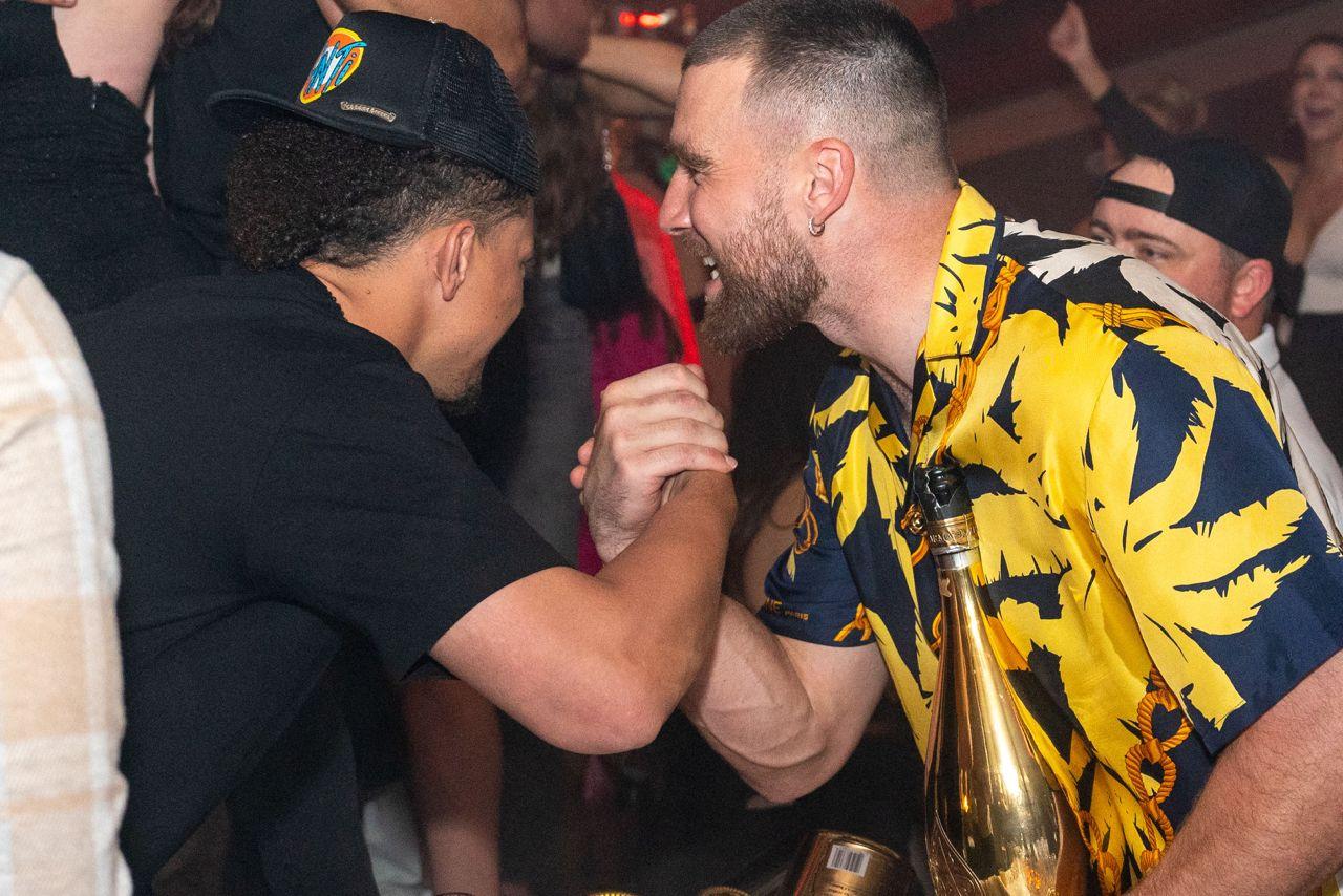 Travis Kelce Parties Solo In Vegas After Supporting Taylor Swift In Sydney [PHOTOS]