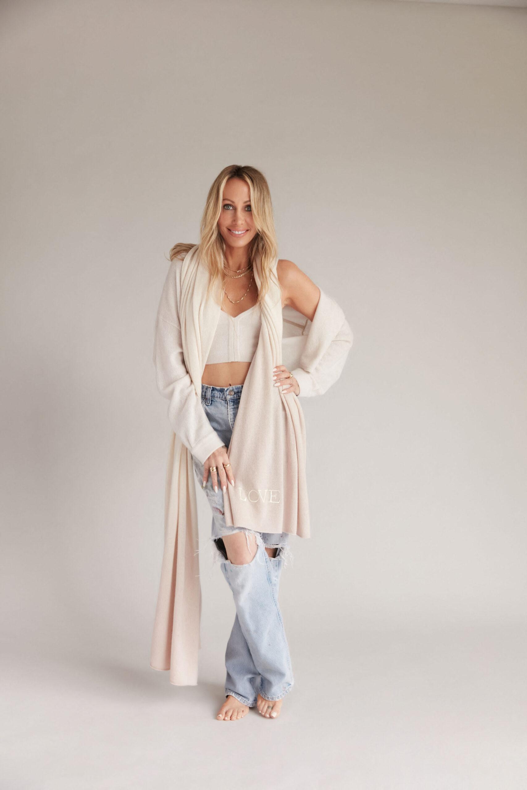 Tish Cyrus pose with family for NAKEDCASHMERE LOVE 2022 campaign
