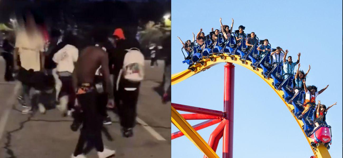 Police Shoot Teen After Nearly 600 People Broke Into 'Violent Mob' At Six Flags [VIDEO]