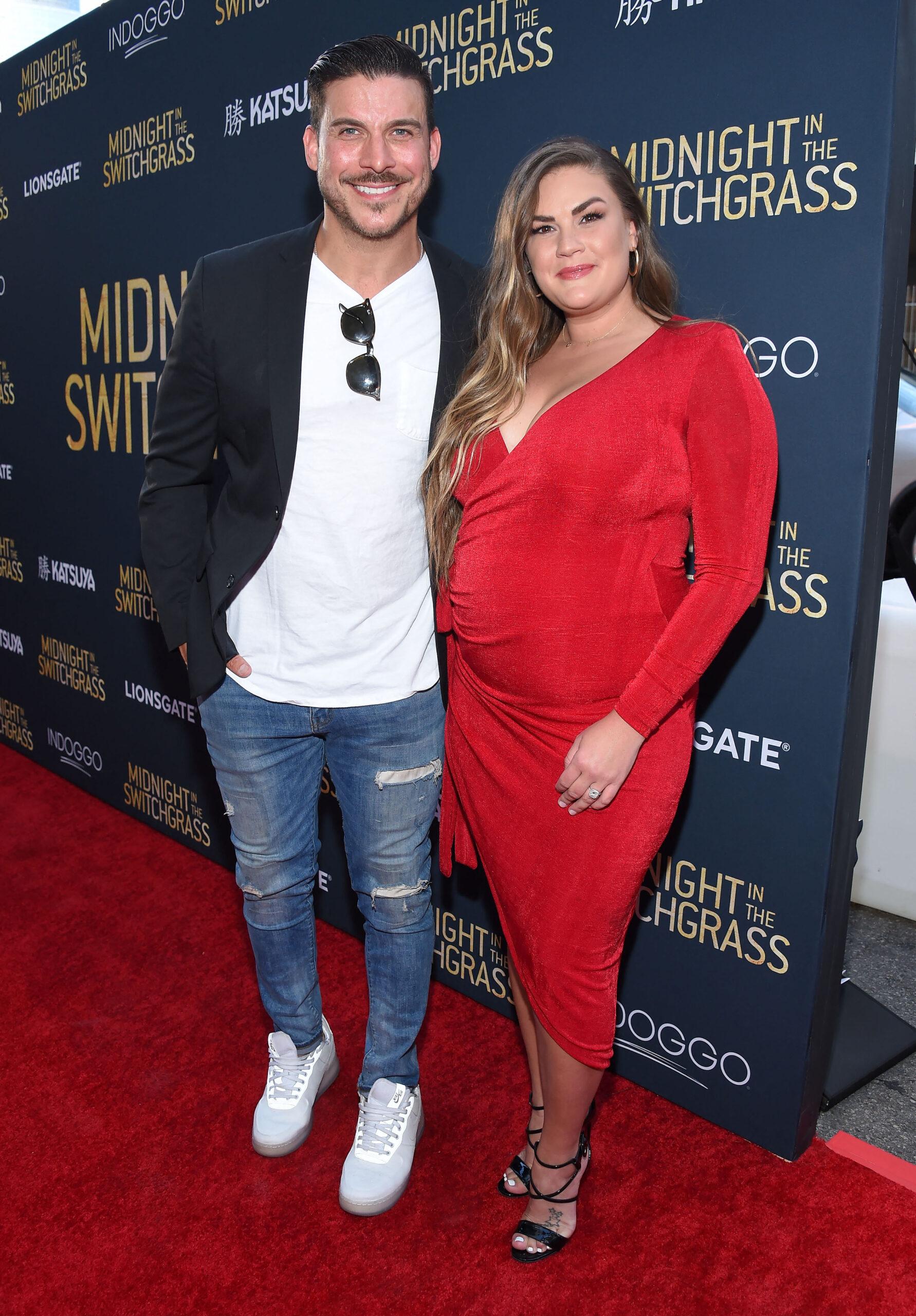 Jax Taylor and Brittany Cartwright at the special screening of “Midnight in the Switchgrass” in Los Angeles