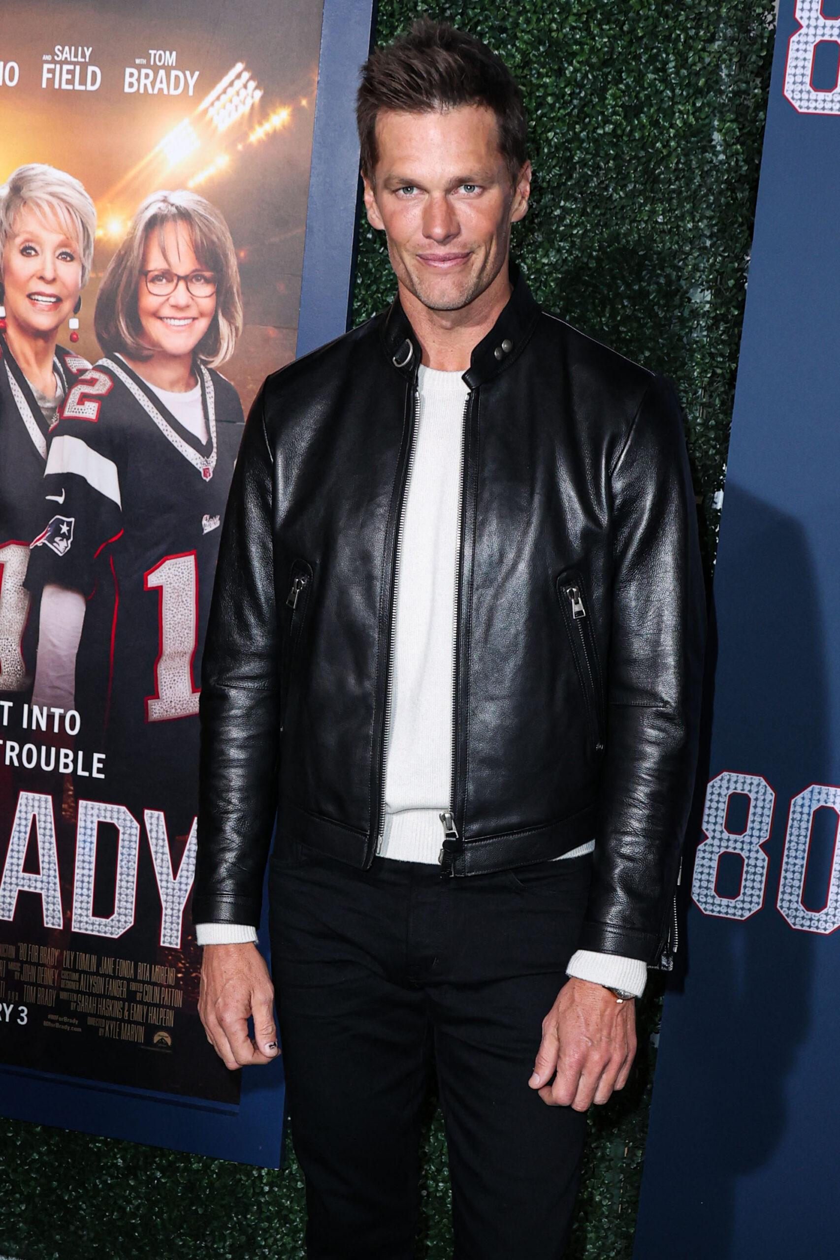 Tom Brady na exibição de estreia de '80 For Brady' da Paramount Pictures em Los Angeles
