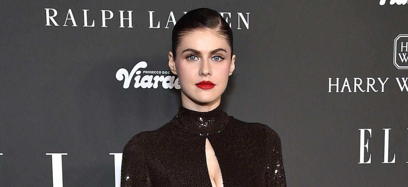 Alexandra Daddario arriving at ELLE to Celebrate 2023 Women in Hollywood held at nya studios WEST on December 5, 2023 in Hollywood, Ca. © Lisa OConnor/AFF-USA.com. 05 Dec 2023 Pictured: Alexandra Daddario. Photo credit: Lisa OConnor/AFF-USA.com / MEGA TheMegaAgency.com +1 888 505 6342 (Mega Agency TagID: MEGA1068534_083.jpg) [Photo via Mega Agency]