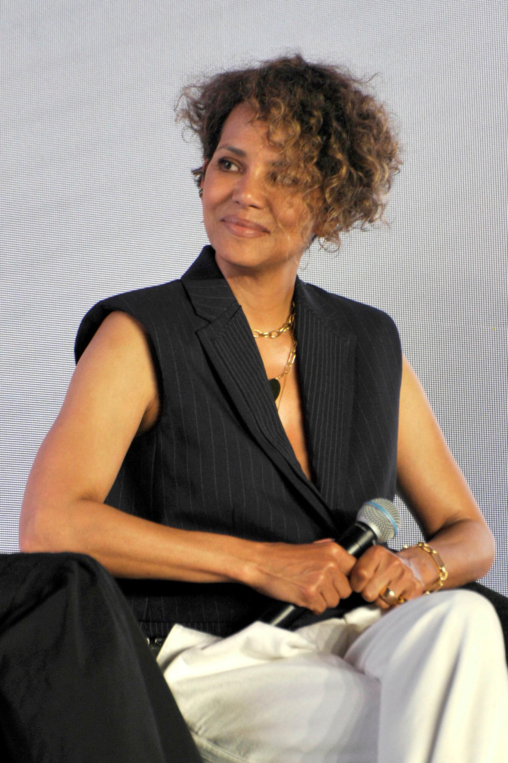 Halle Berry speaks at Cannes Lions