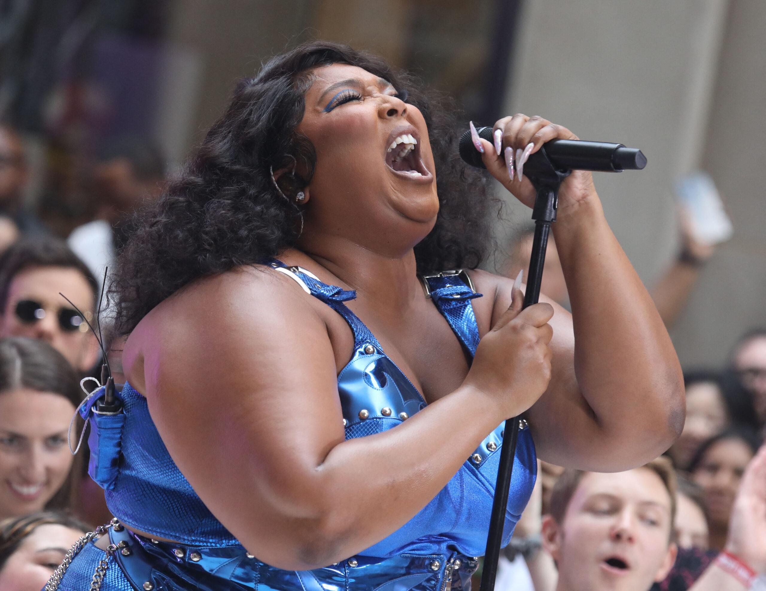 Lizzo performs on "Today"