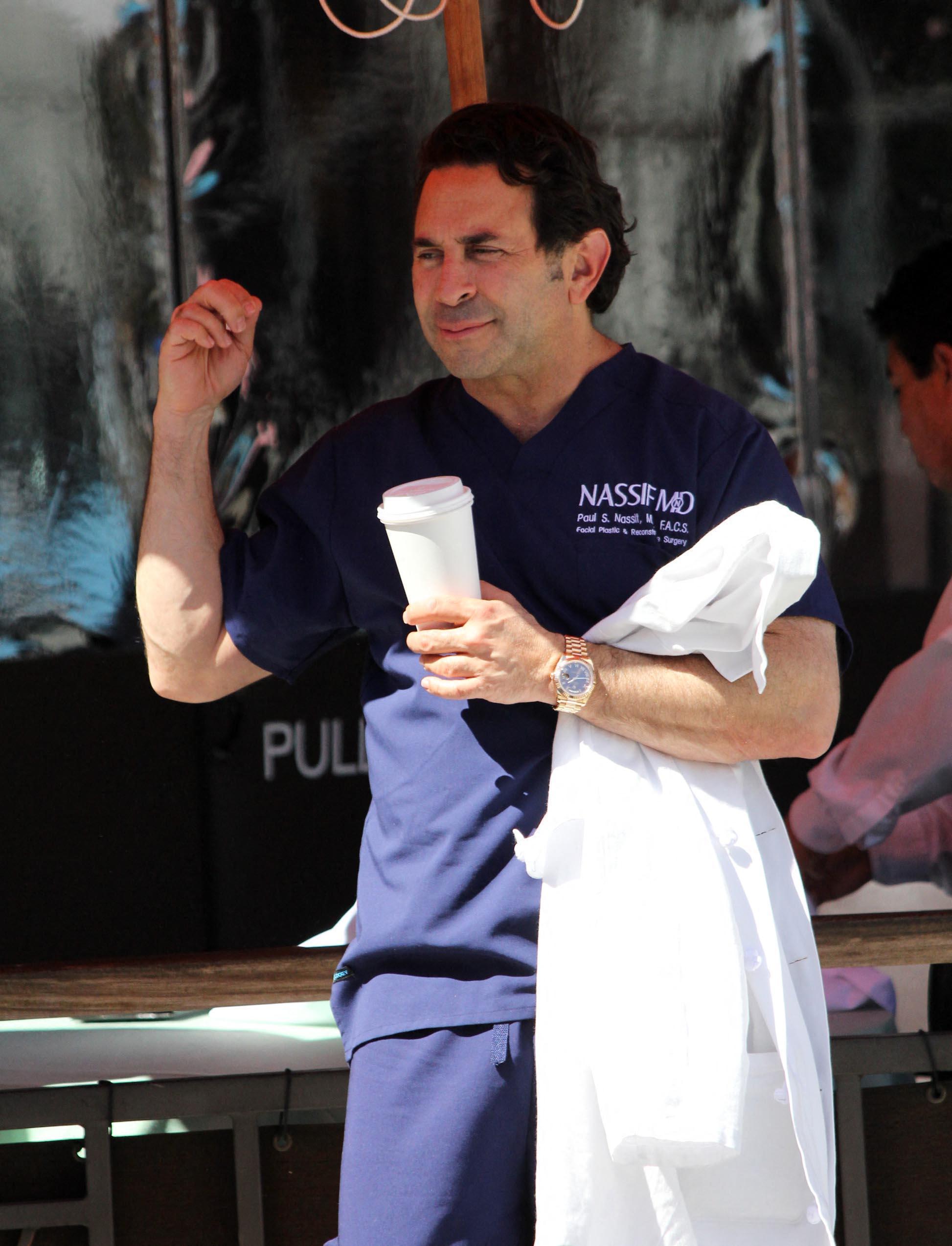 DR PAUL NASSIF OUT IN BEVERLY HILLS