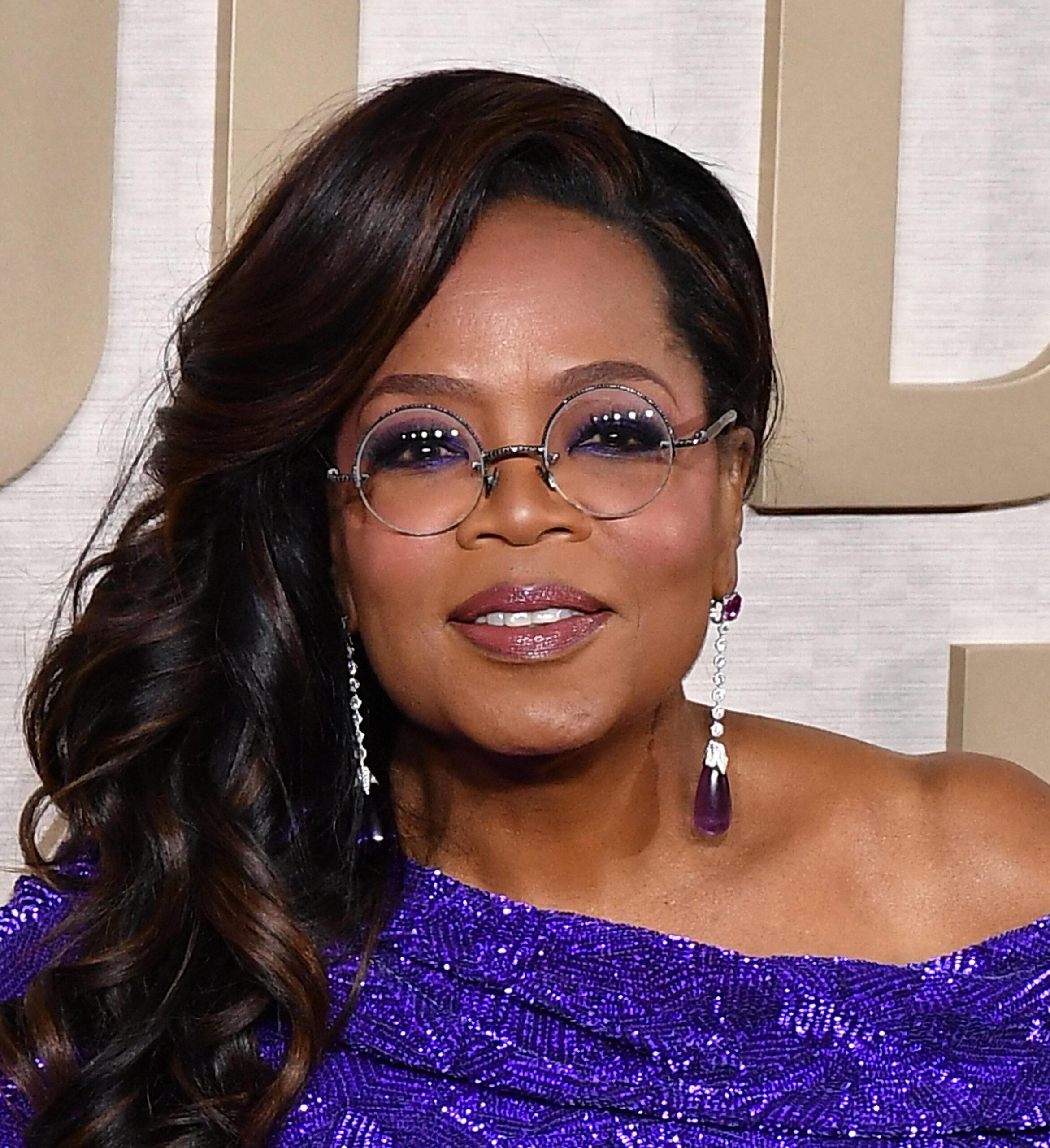 Oprah Winfrey reveals what she did with her first big paycheck.