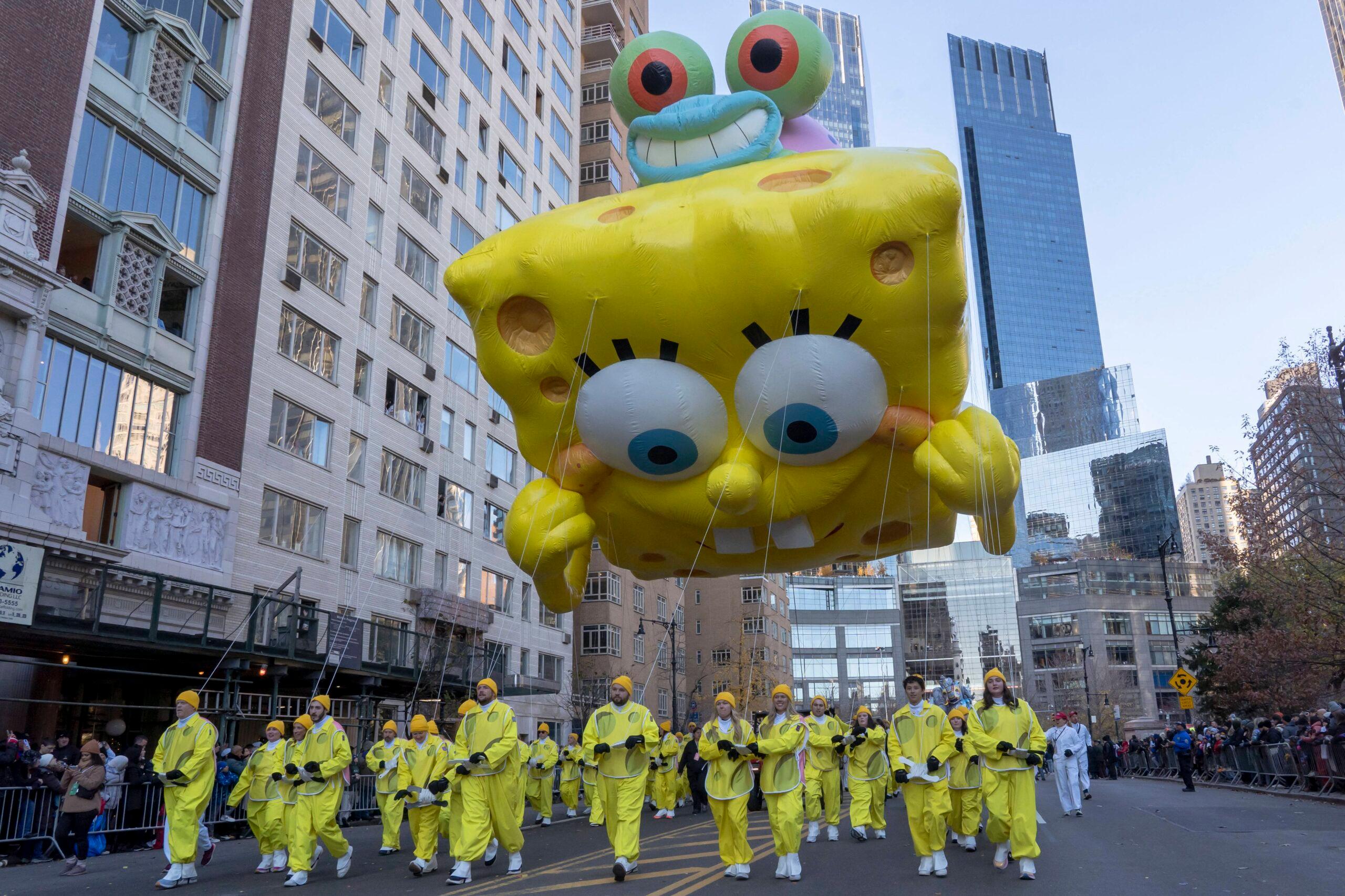 Spongebob Squarepants Macy's Thanksgiving Day balloon
