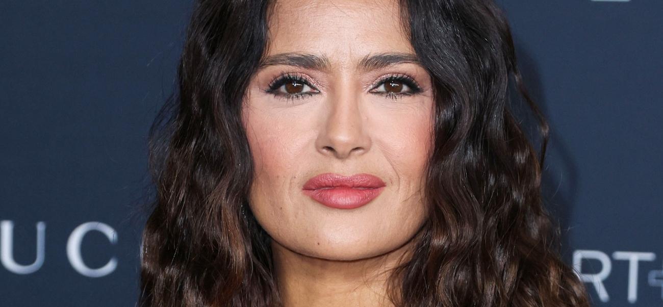 Salma Hayek close up