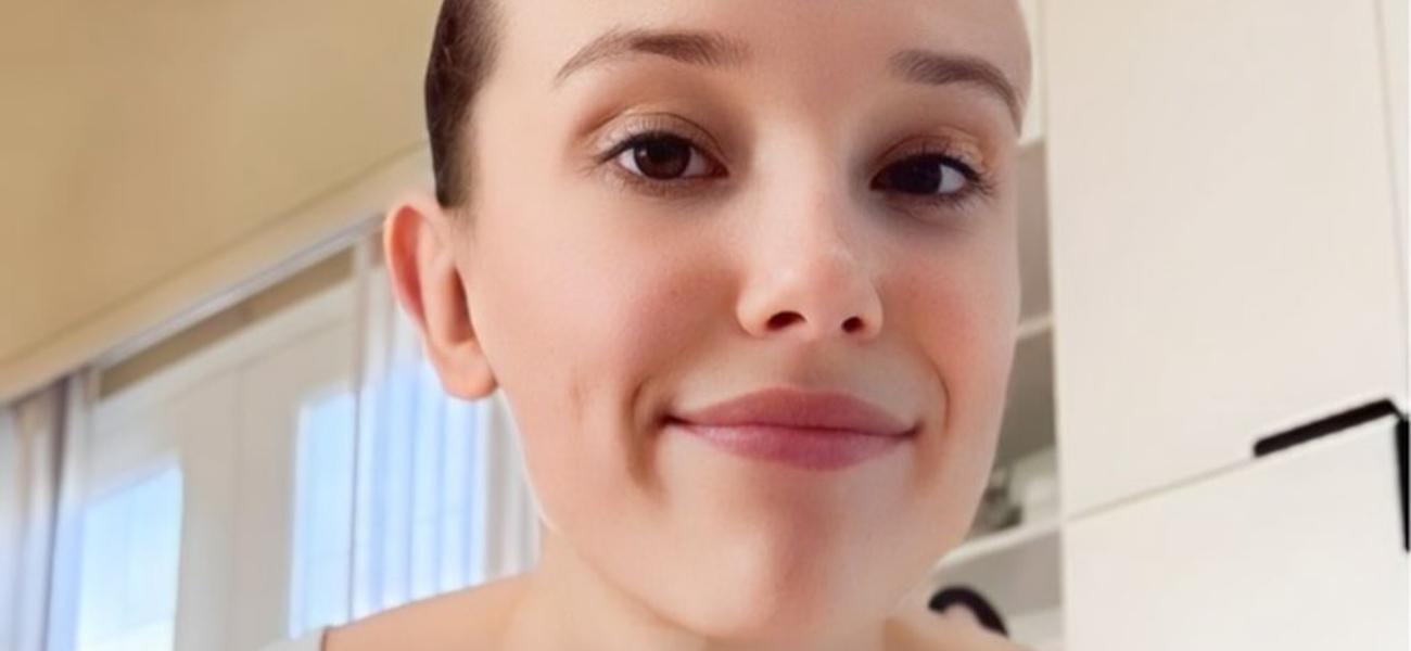 Millie Bobby Brown close up