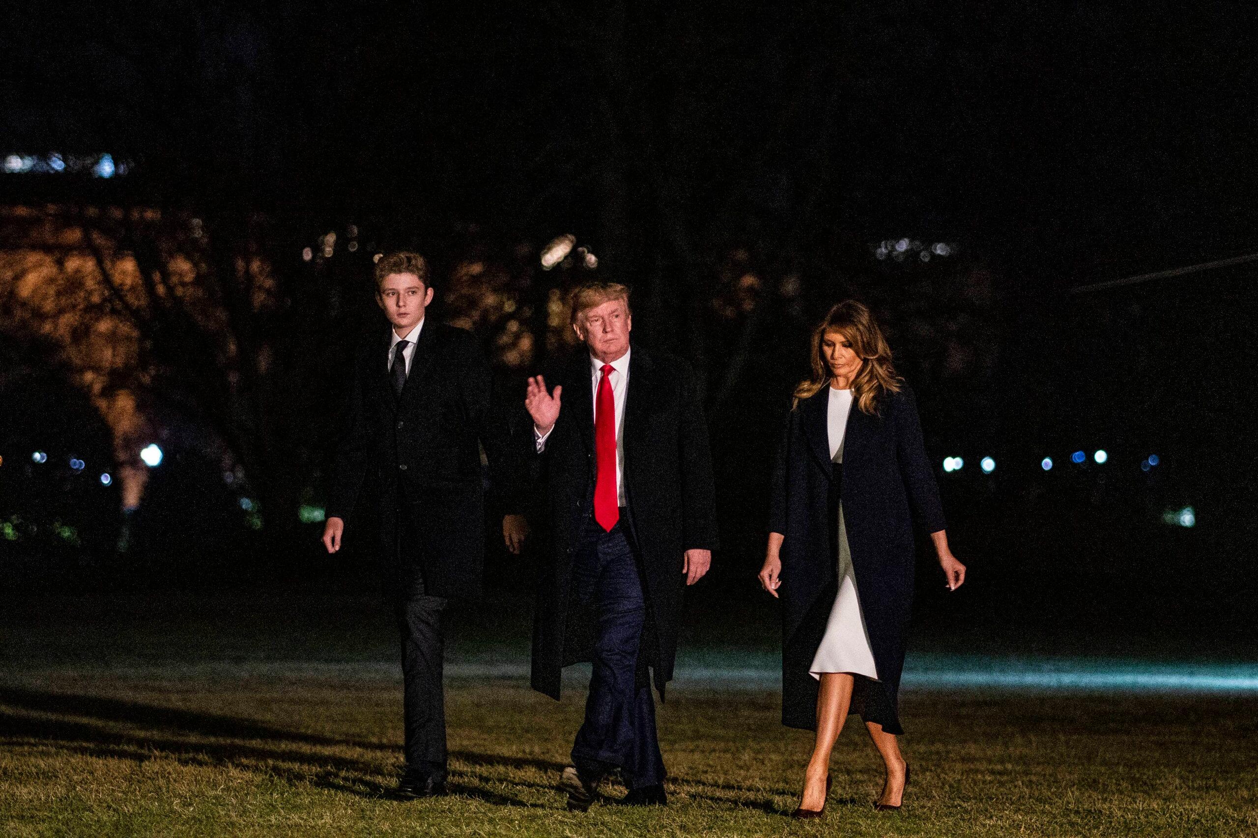 Barron Trump's 'Deep' Voice Shocks Fans As They Claim 'He Sounds Like' His Father Donald Trump