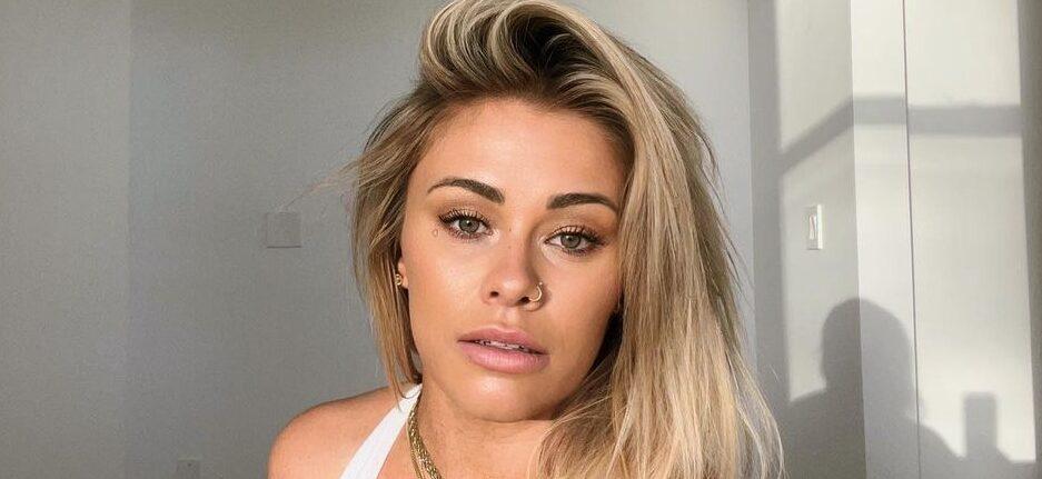 Paige VanZant takes a selfie.