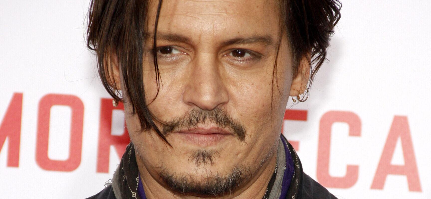 Johnny Depp at World Premiere Of 'Mortdecai'